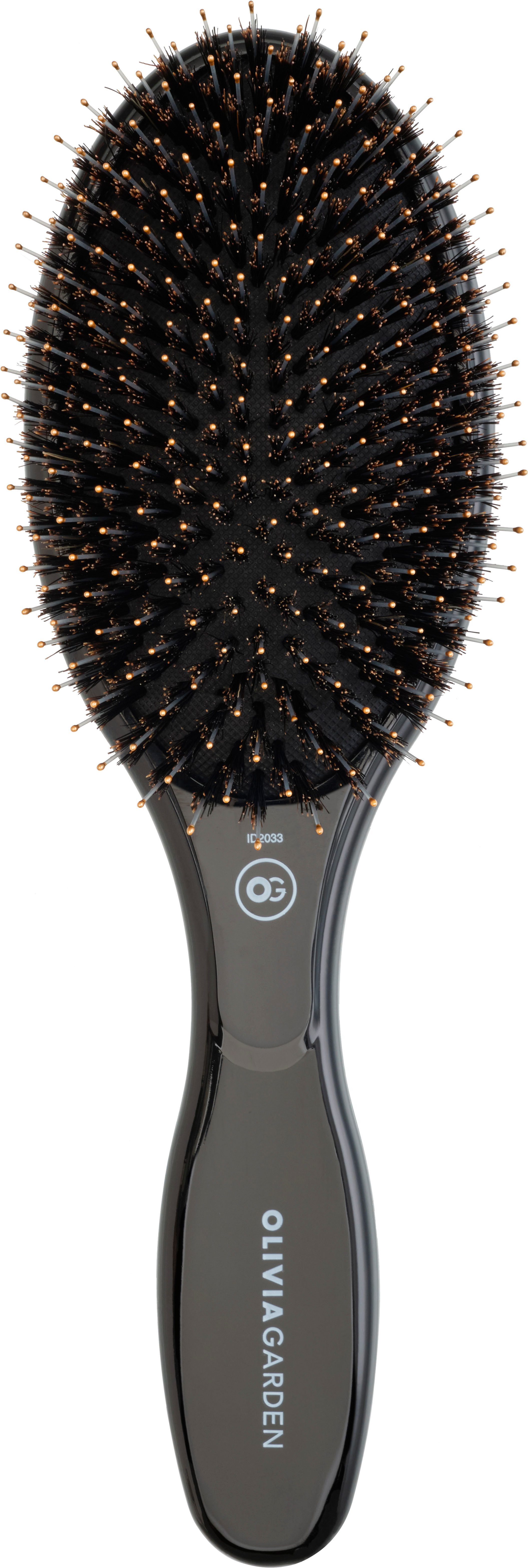 OLIVIA GARDEN Haarborstel EXPERT CARE OVAL Boar&Nylon Bristles