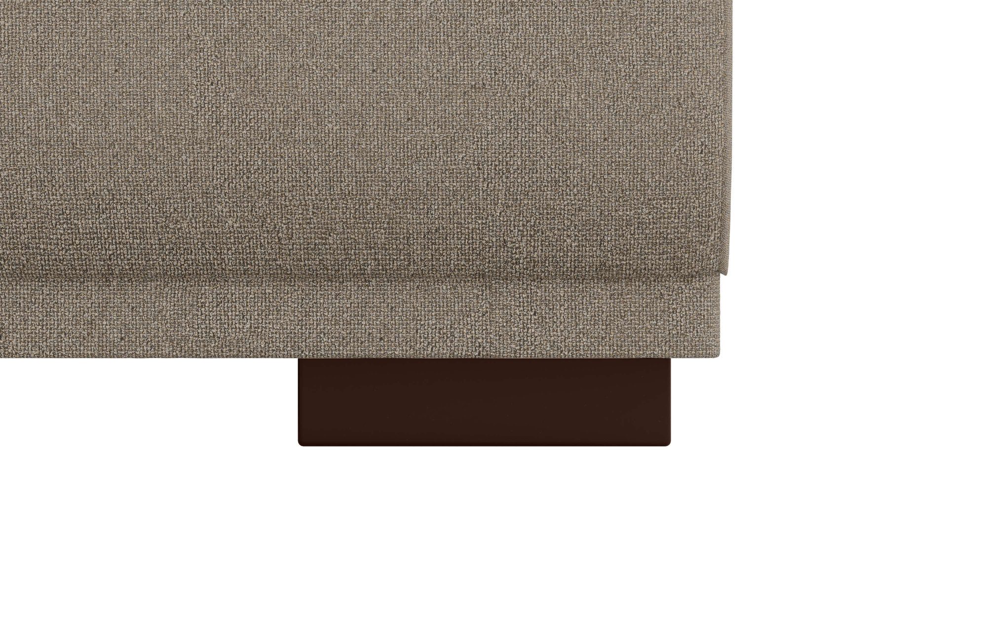 Home affaire Hocker BORNHOLM, grote poef passend bij de serie, afmetingen B/D/H: 122/72/46 cm