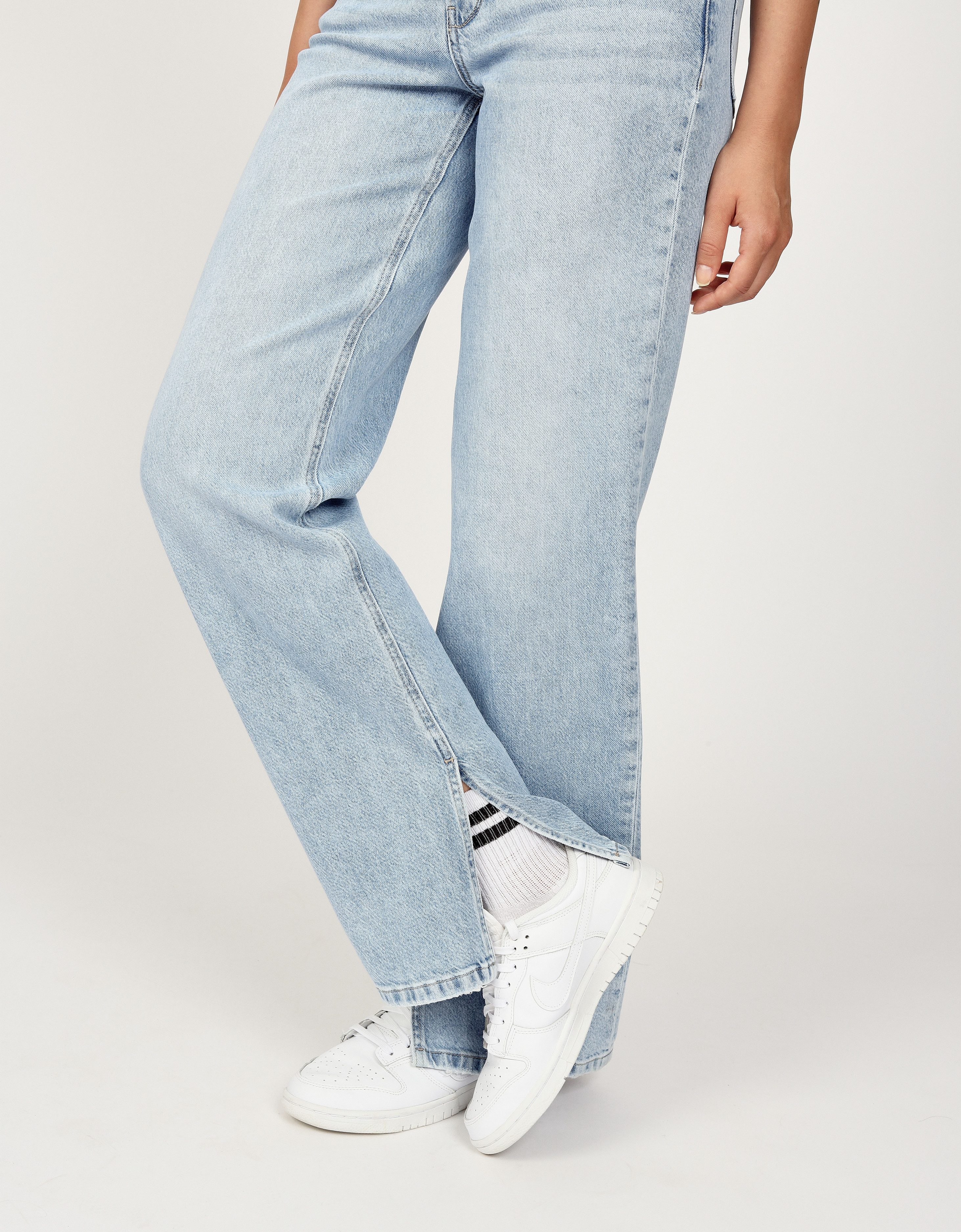 GANG Straight jeans 94JUL SLIT met splitje