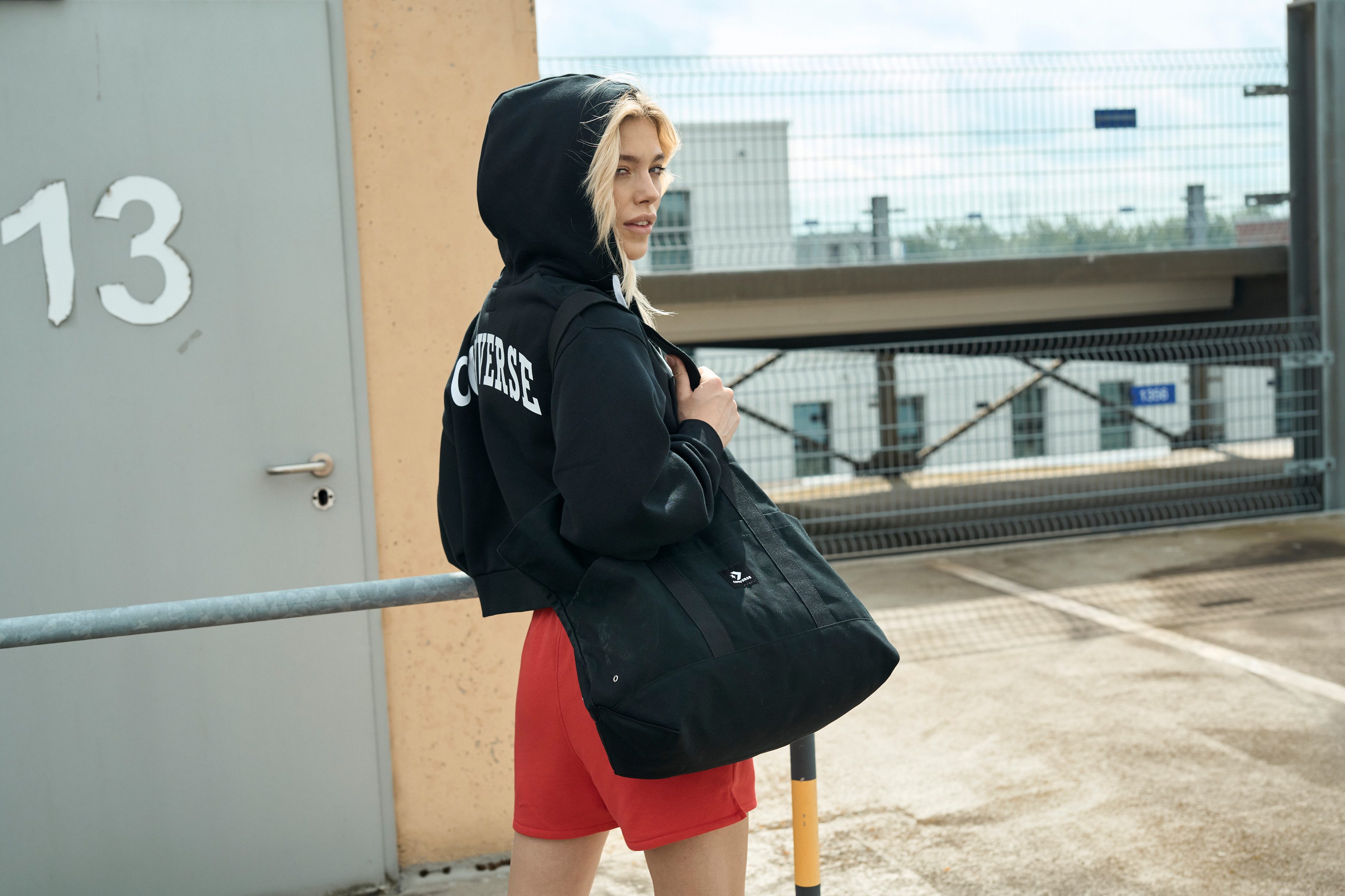 Converse Sweatvest WOMEN'S RETRO FULL-ZIP HOODIE (1-delig)