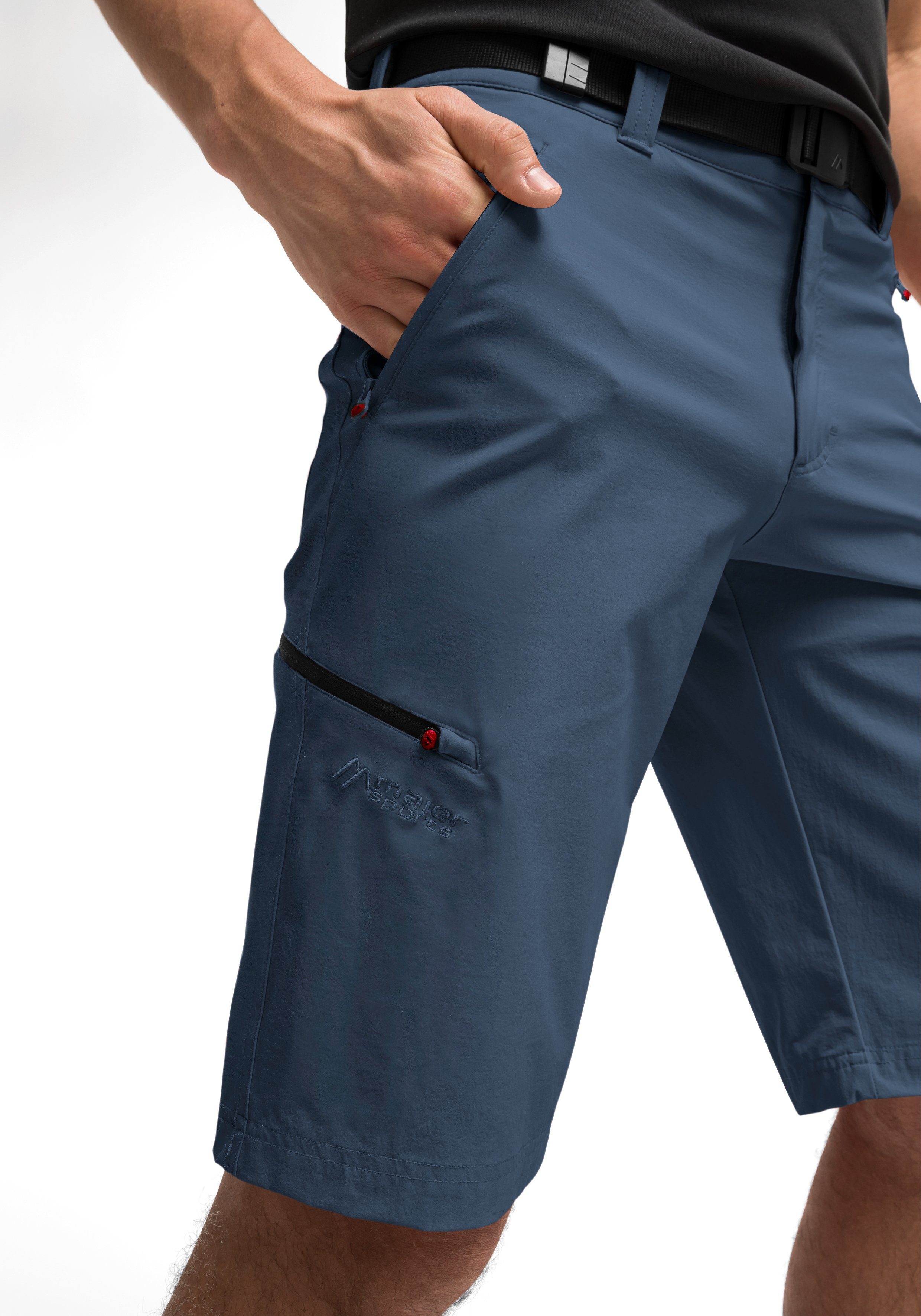 Maier Sports Bermuda Nil Bermuda korte heren-wandelbroek, moderne outdoorbermuda, trekkingbroek