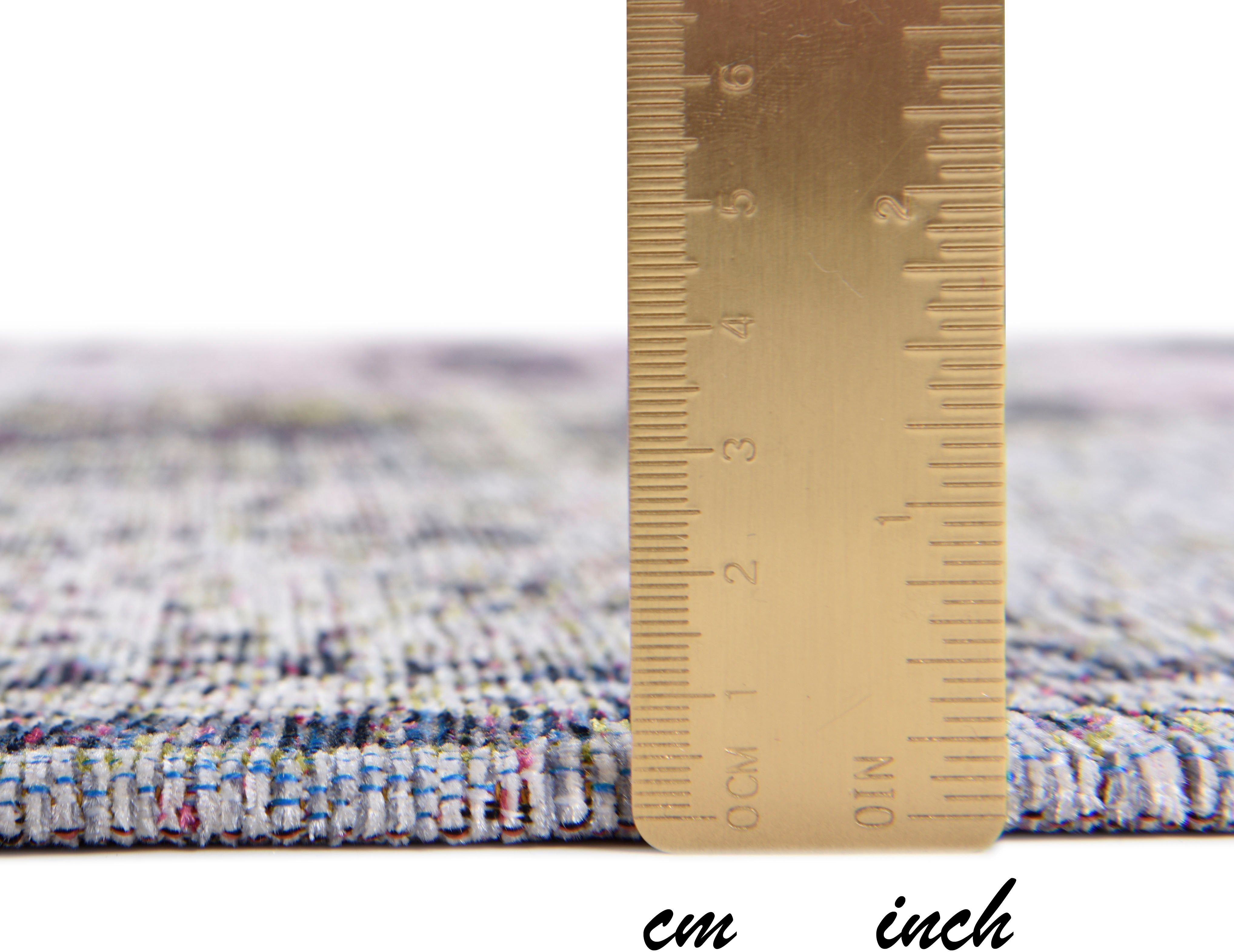 Gino Falcone Vloerkleed Cosima-119 geweven jacquard vloerkleed, met chenillegaren, moderne oriënt-look
