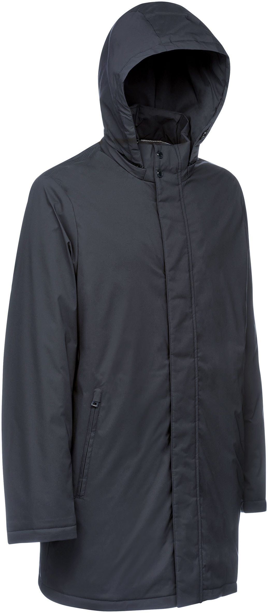 Geox Parka Aurelio met afneembare capuchon, ritszakken, verborgen sluiting