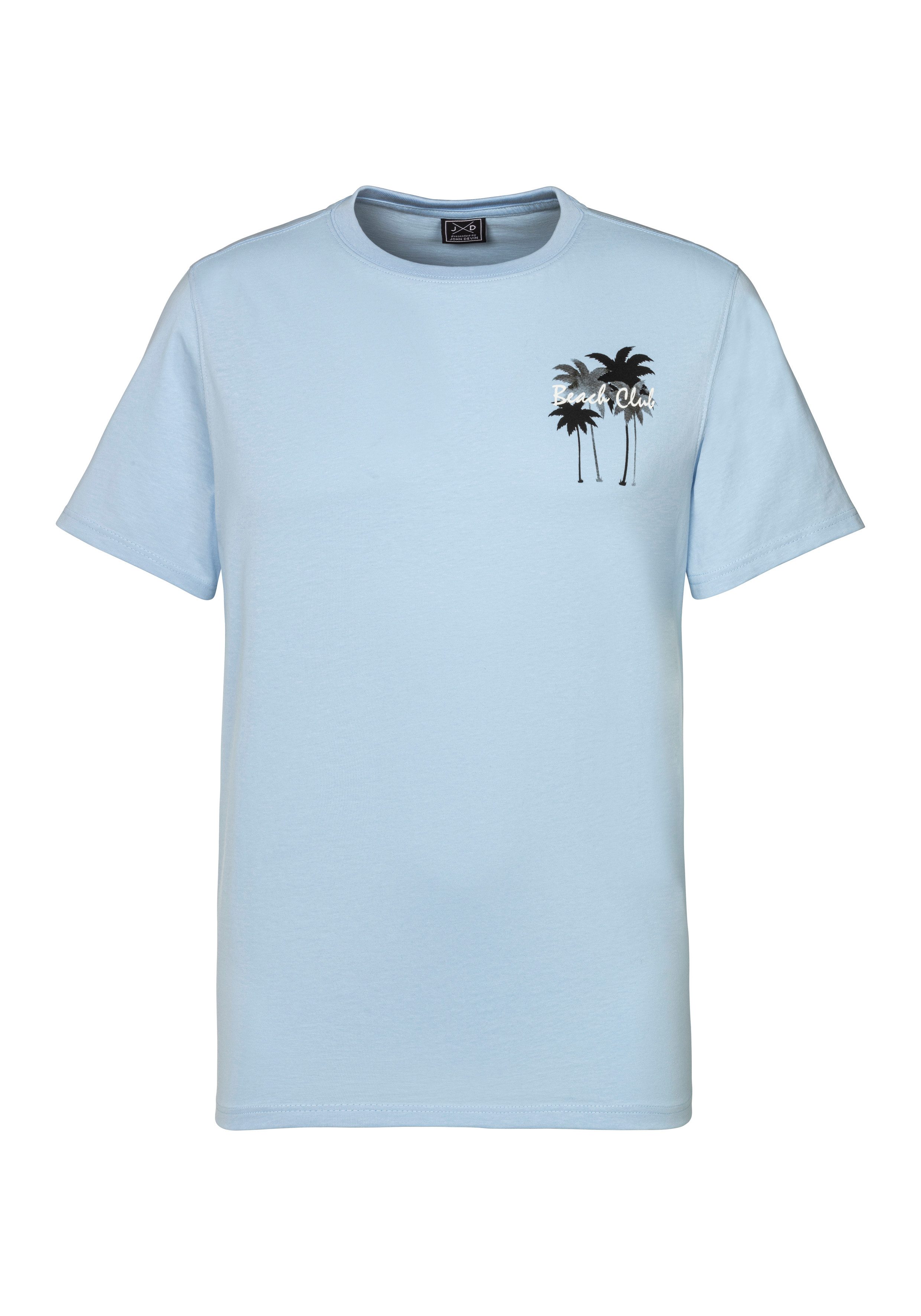 Beachtime T-shirt Met grote print op de rug