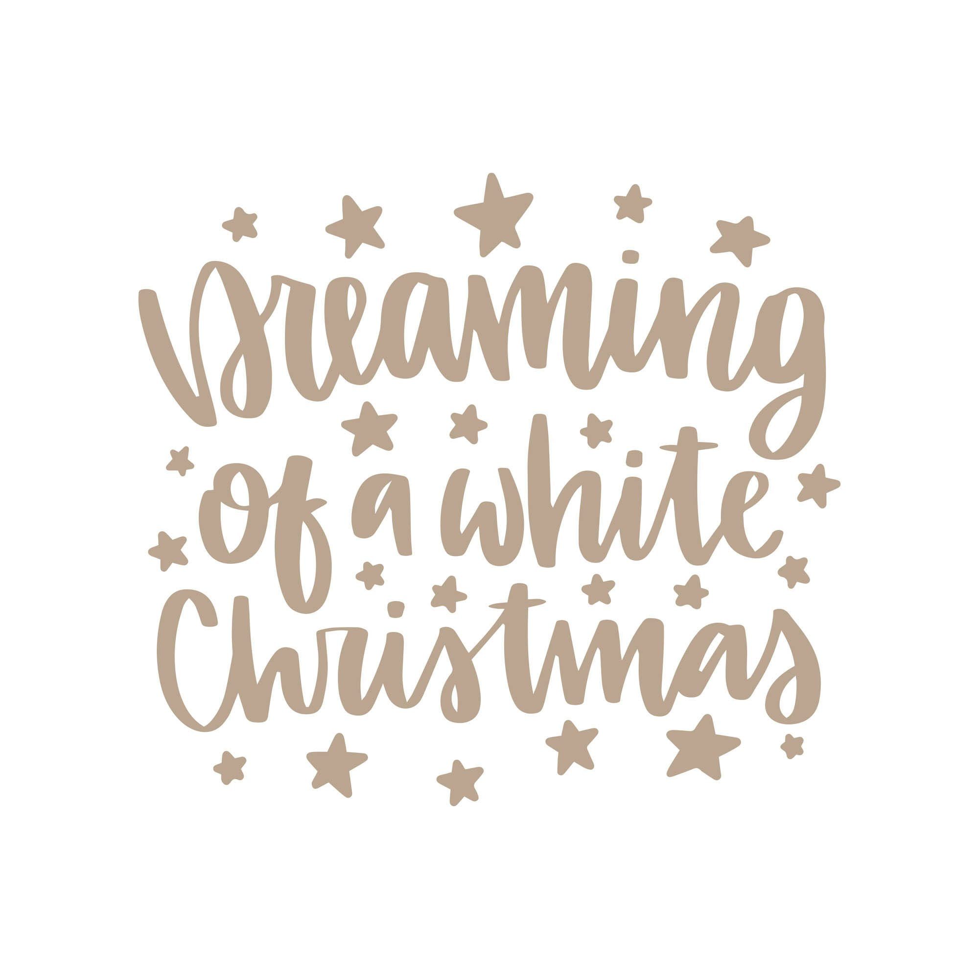 queence Sierkussen White Christmas Kussenovertrek zonder vulling(1 stuk)