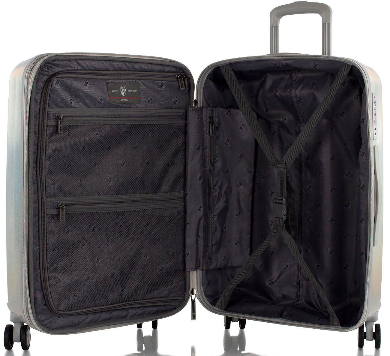 Heys Hardshell-trolley Astro verschillende maten en kleuren x Joachim Llambi reisbagage TSA-slot volumevergroting