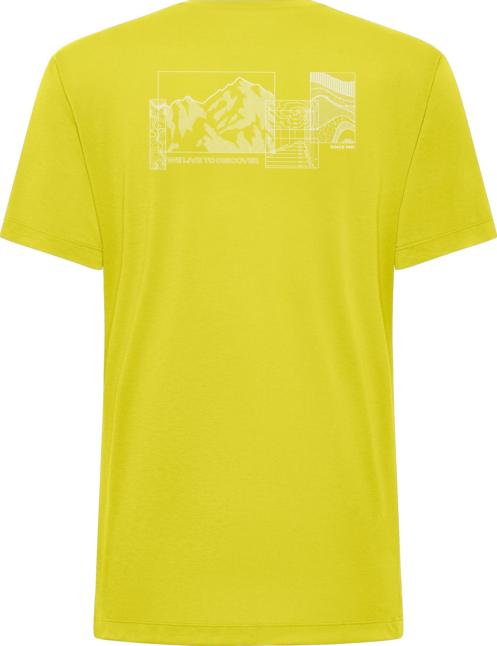 Jack Wolfskin T-shirt VONNAN GRAPHIC T M