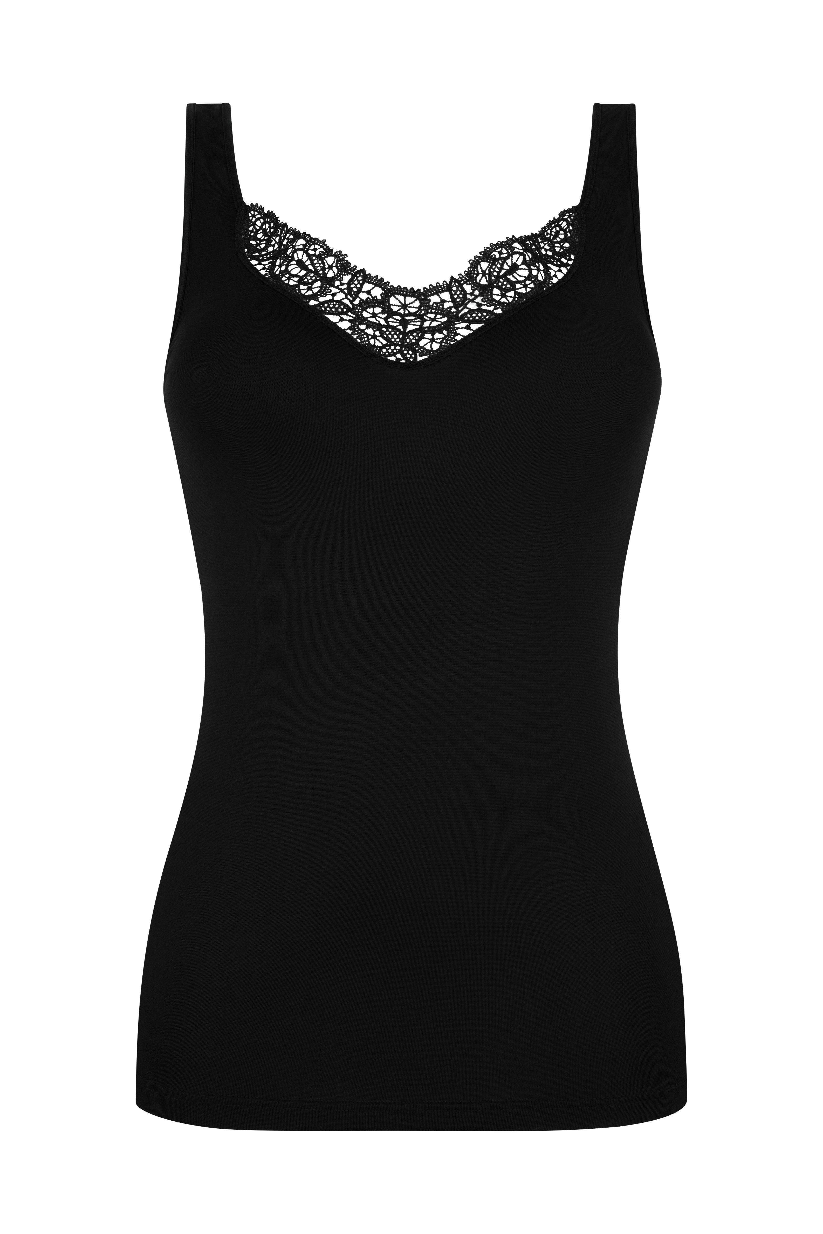 Mey Tanktop EMOTION ELEGANCE Kantversiering aan het decolleté