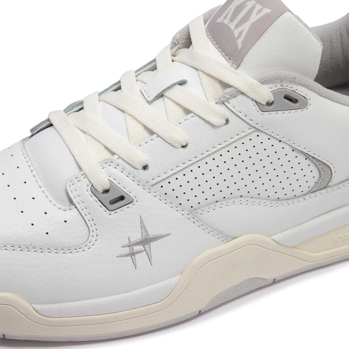 K1X Sneakers Glide Gk Prm white/lt. grey Basketbal geïnspireerd ontwerp