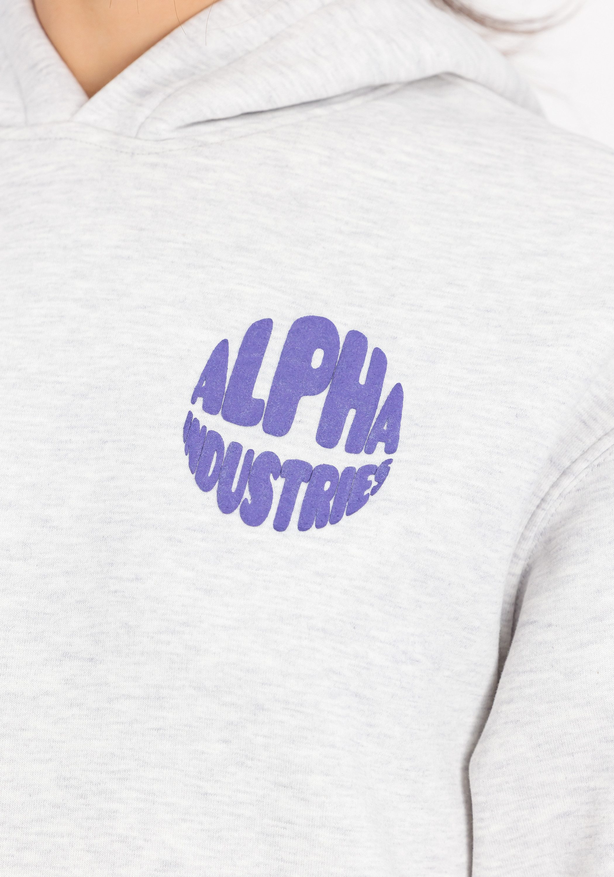 Alpha Industries Hoodie Logo Hoodie Backprint W