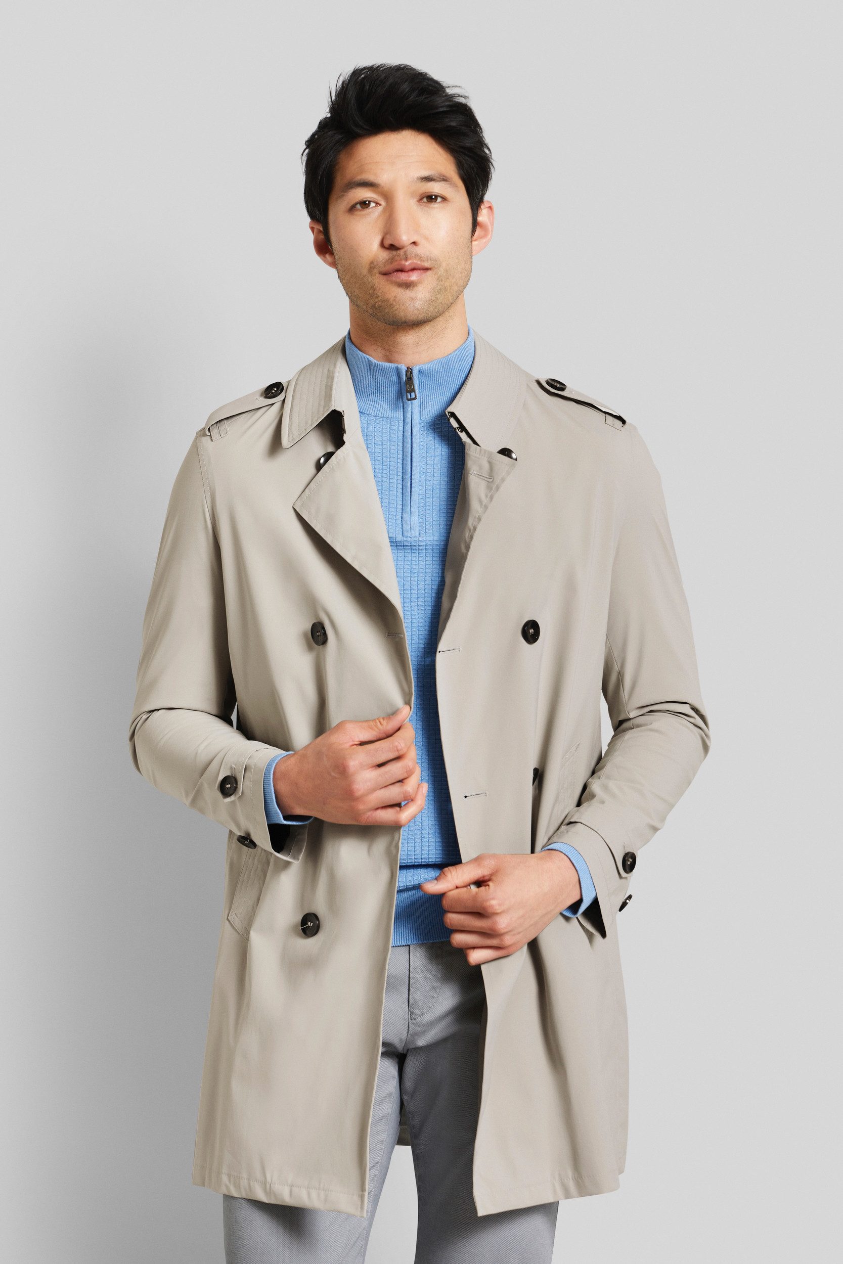 Bugatti Trenchcoat met tailleriem