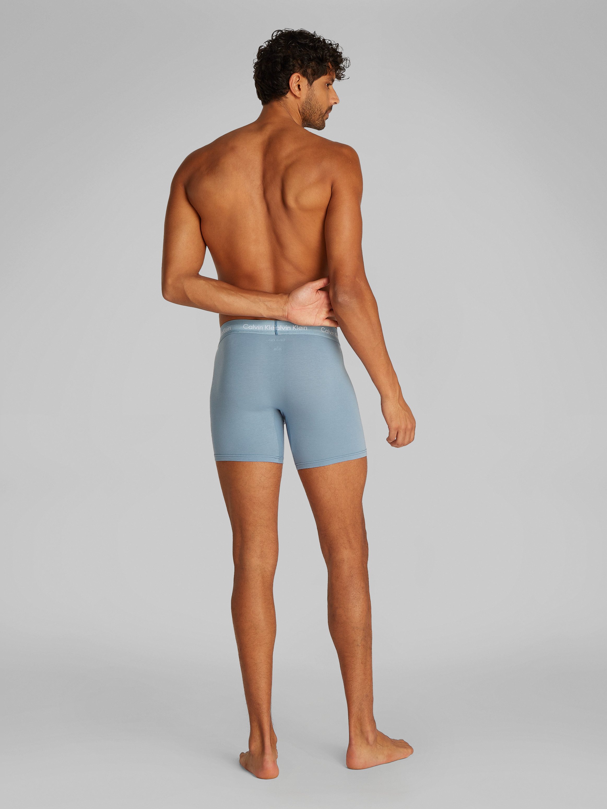 Calvin Klein Boxershort CK lange boxer met langere pijpen (set, 3 stuks)