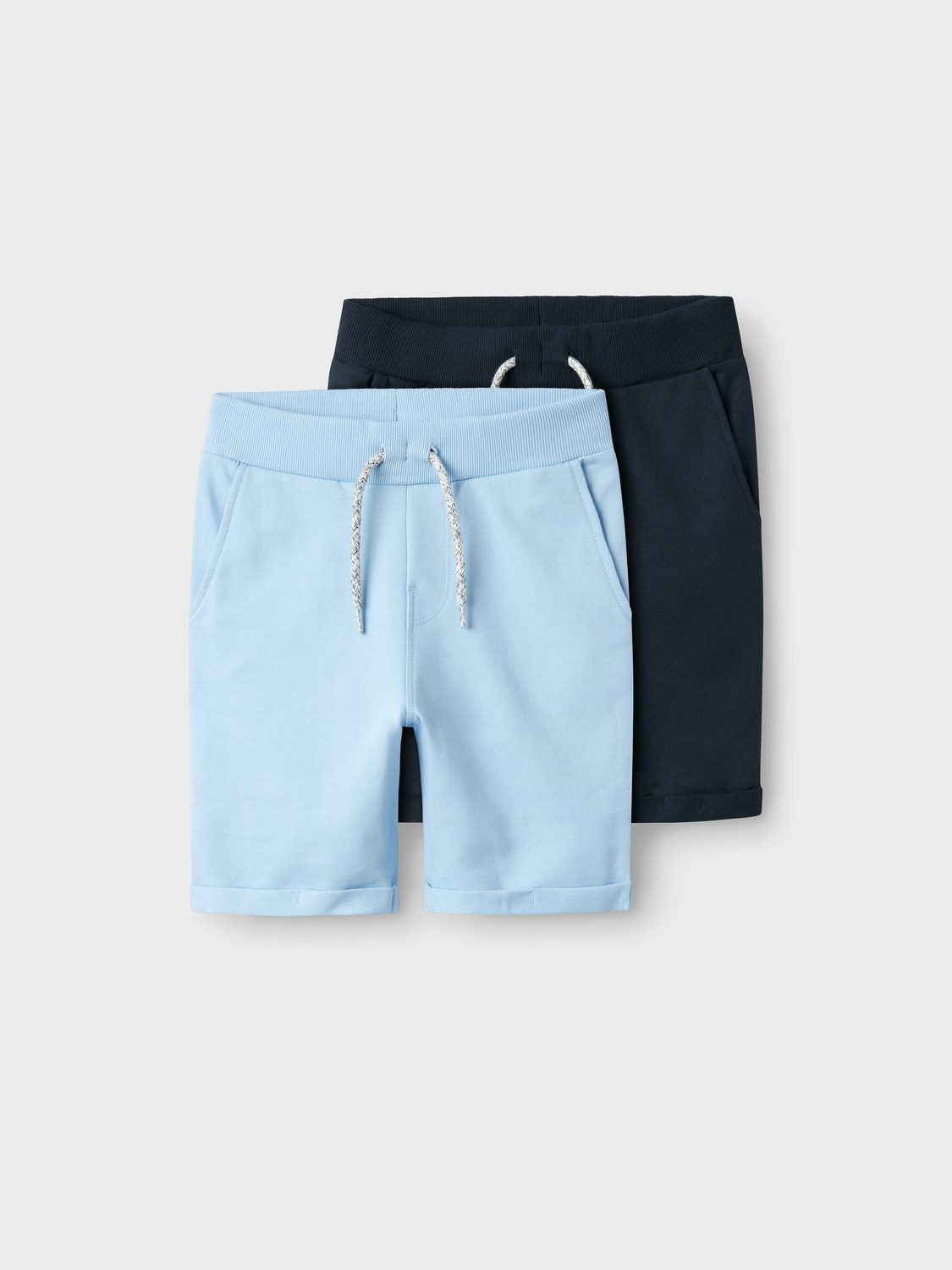 Name It Sweatshort NKMVERMO 2P LONG SWE SHORTS UNB F NOOS (set, 2-delig)
