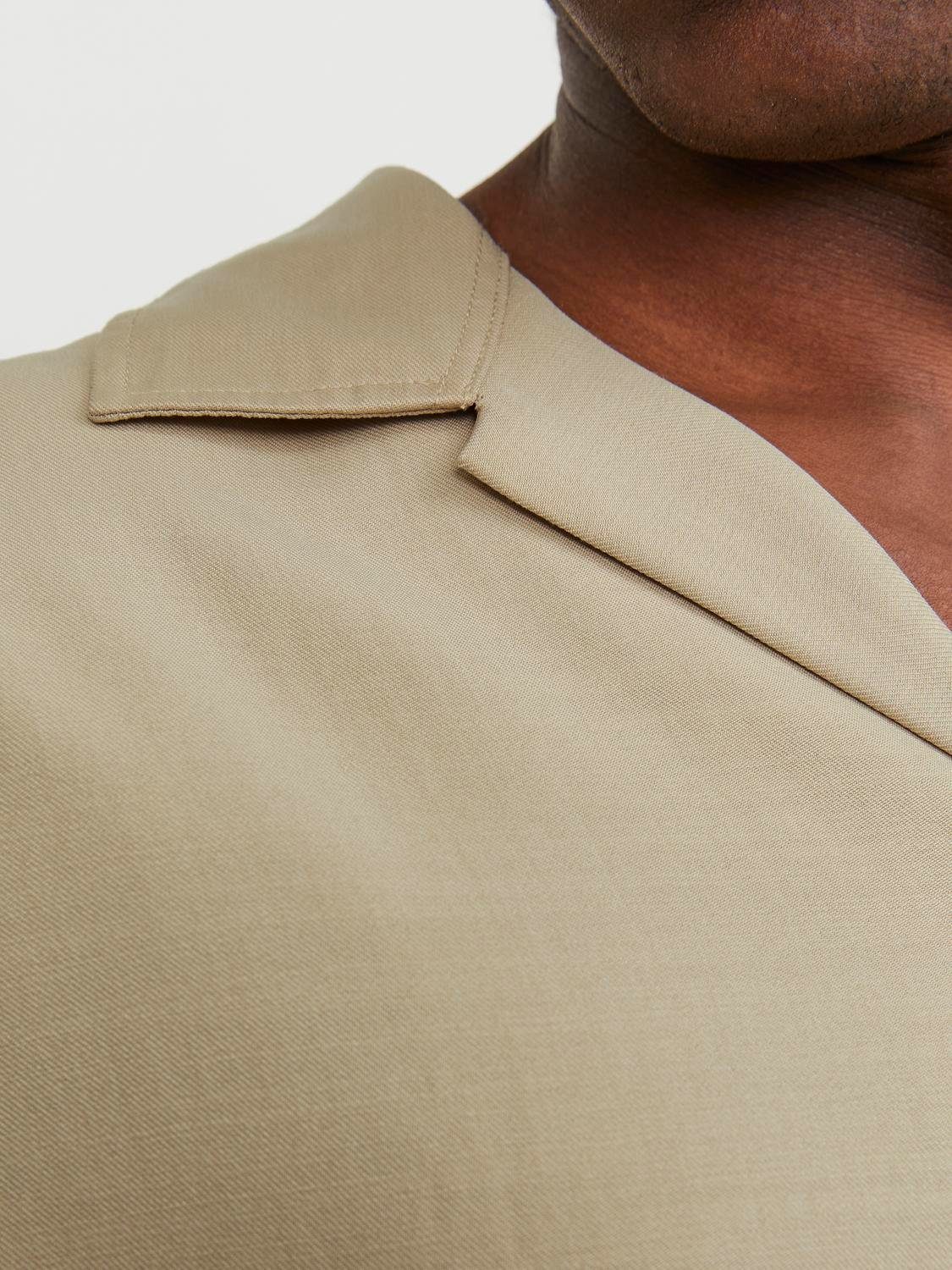 Jack & Jones Overhemd met korte mouwen JPRCCAARON TENCEL RESORT SHIRT S/S LN