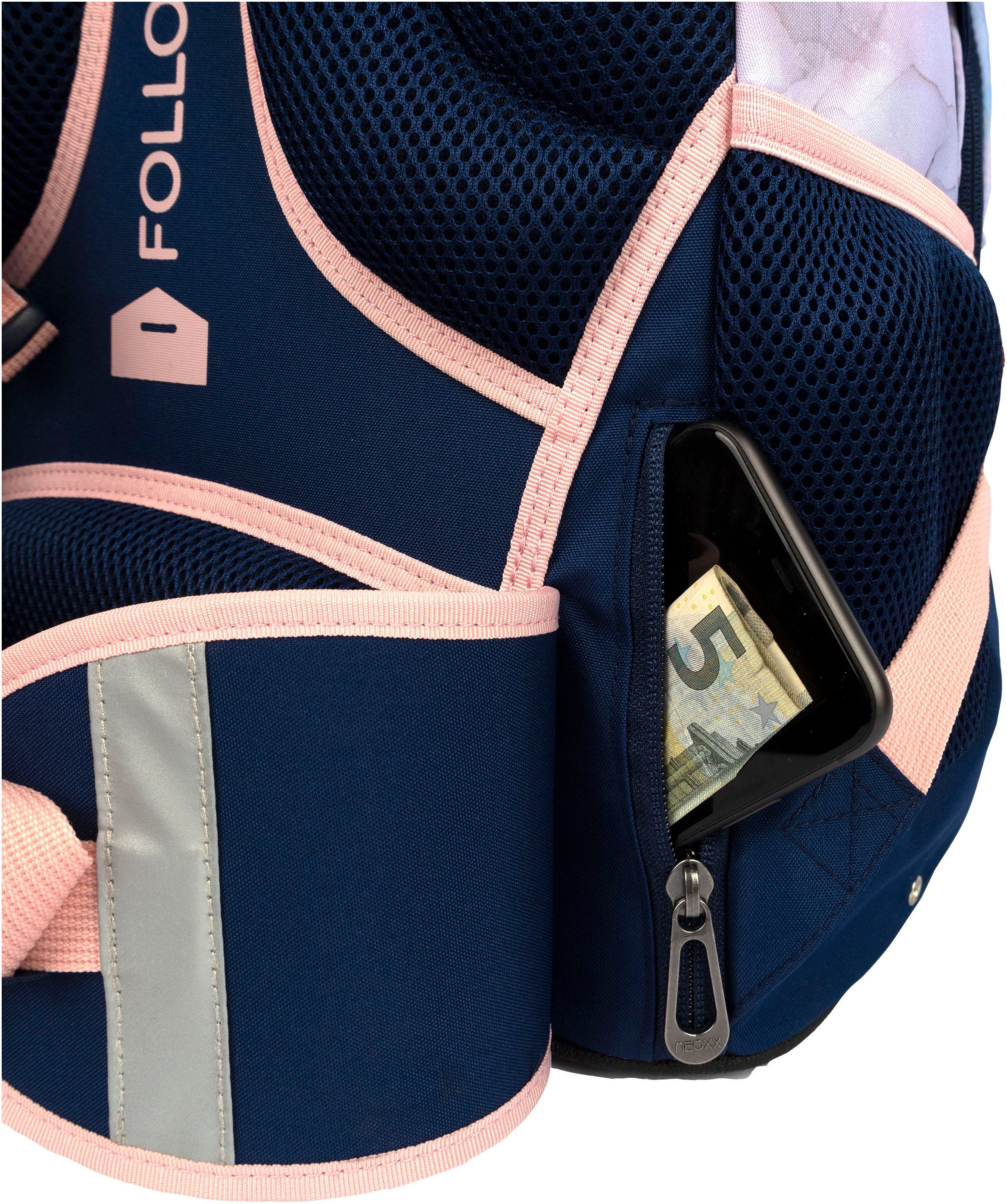 neoxx Schoolrugzak Active Pro, Dreaming of Pastel