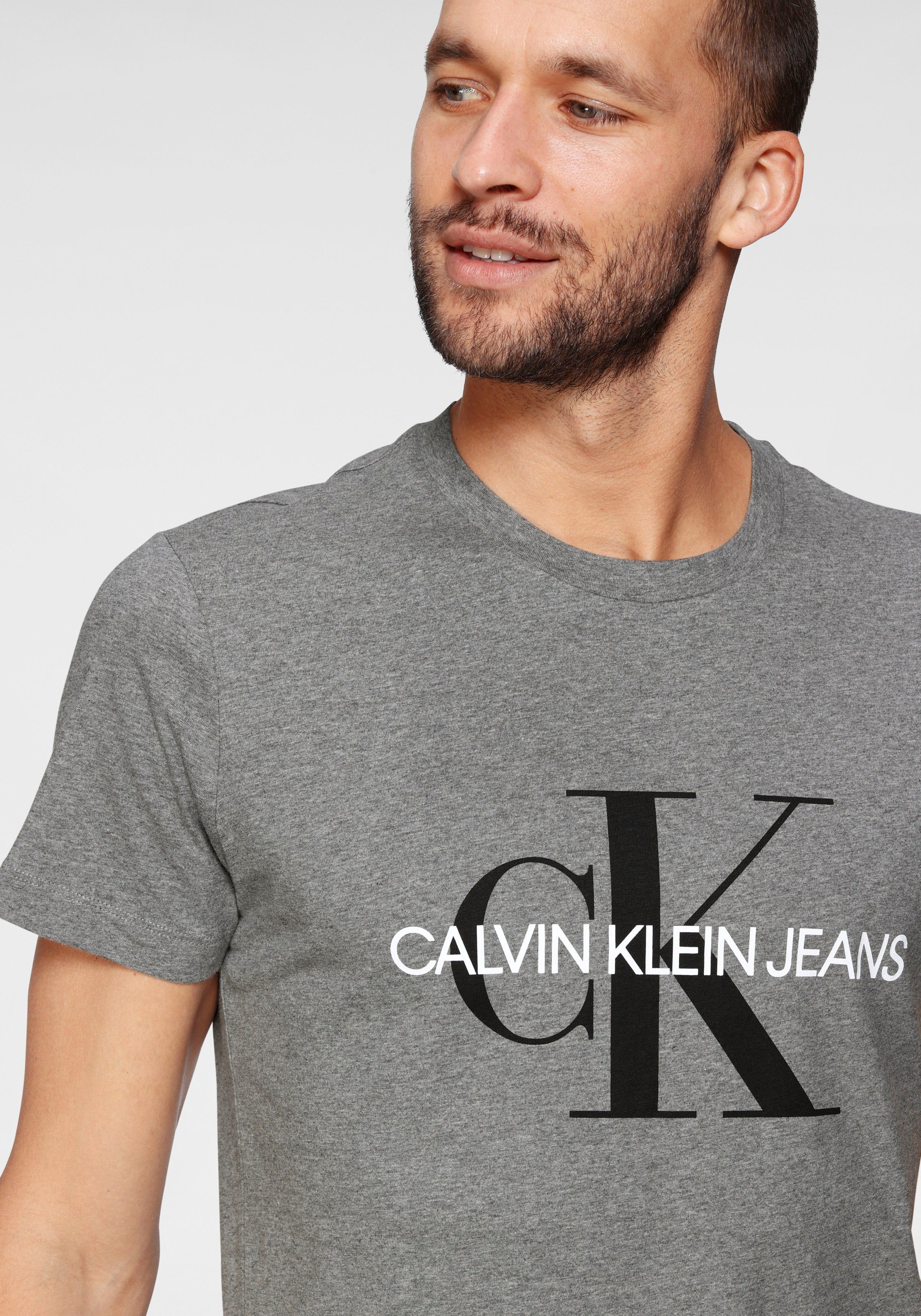 Calvin Klein T-shirt ICONIC MONOGRAM SLIM TEE
