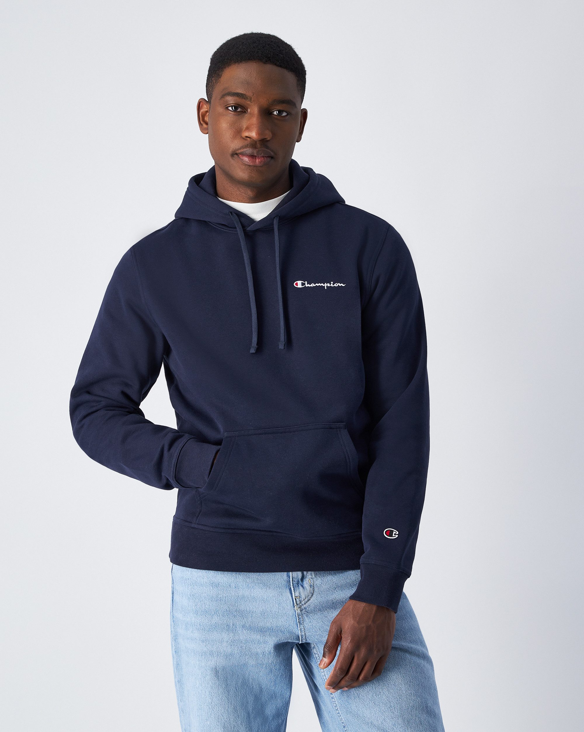 Champion Small Logo Fleece Hoodie Heren