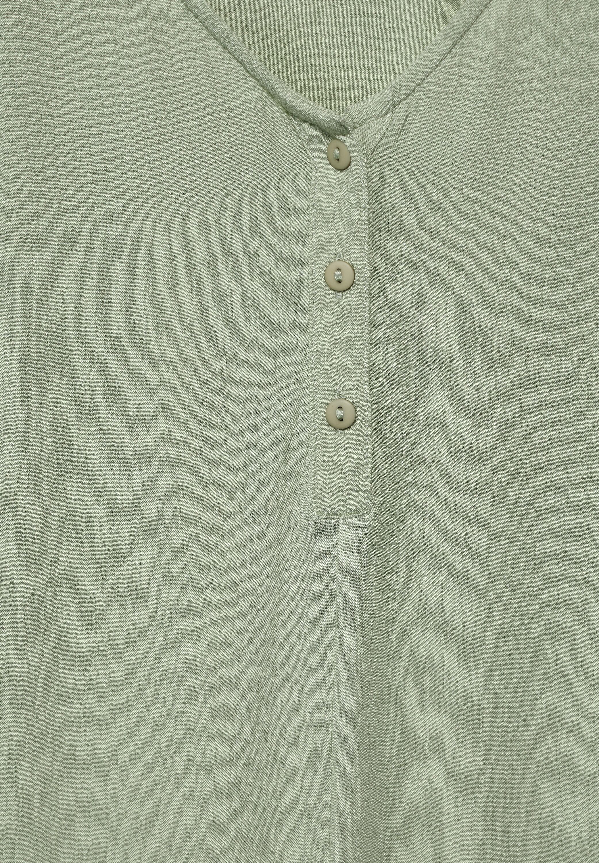 STREET ONE Shirttop met zachte crinkle viscose voorkant