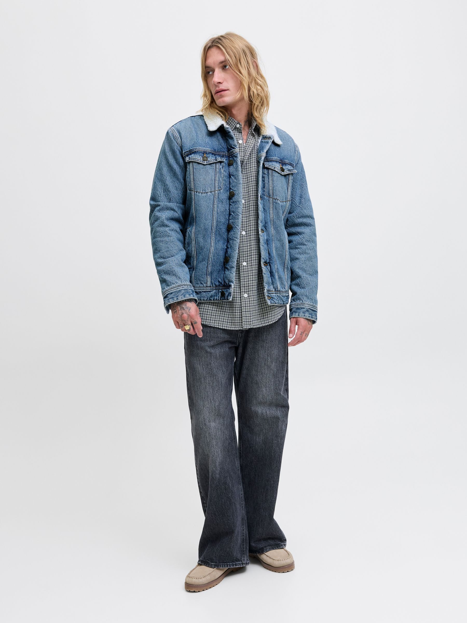 Jack & Jones Jeansjack JJIJEAN JJJACKET W. SHERPA AKM 024 SN