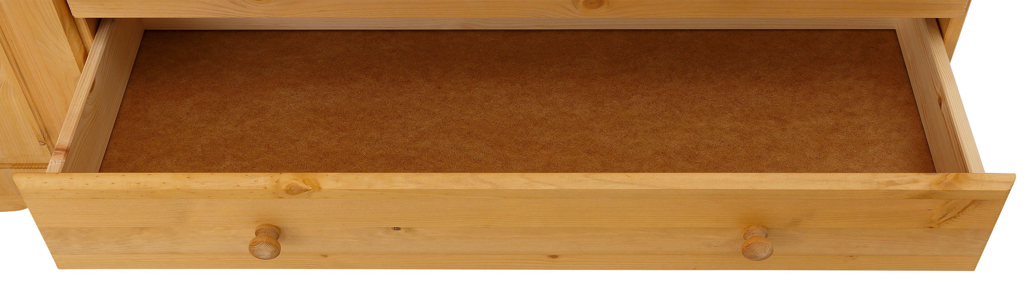 Home affaire Linnenkast Minik van mooi massief grenenhout, in verschillende kleurvarianten