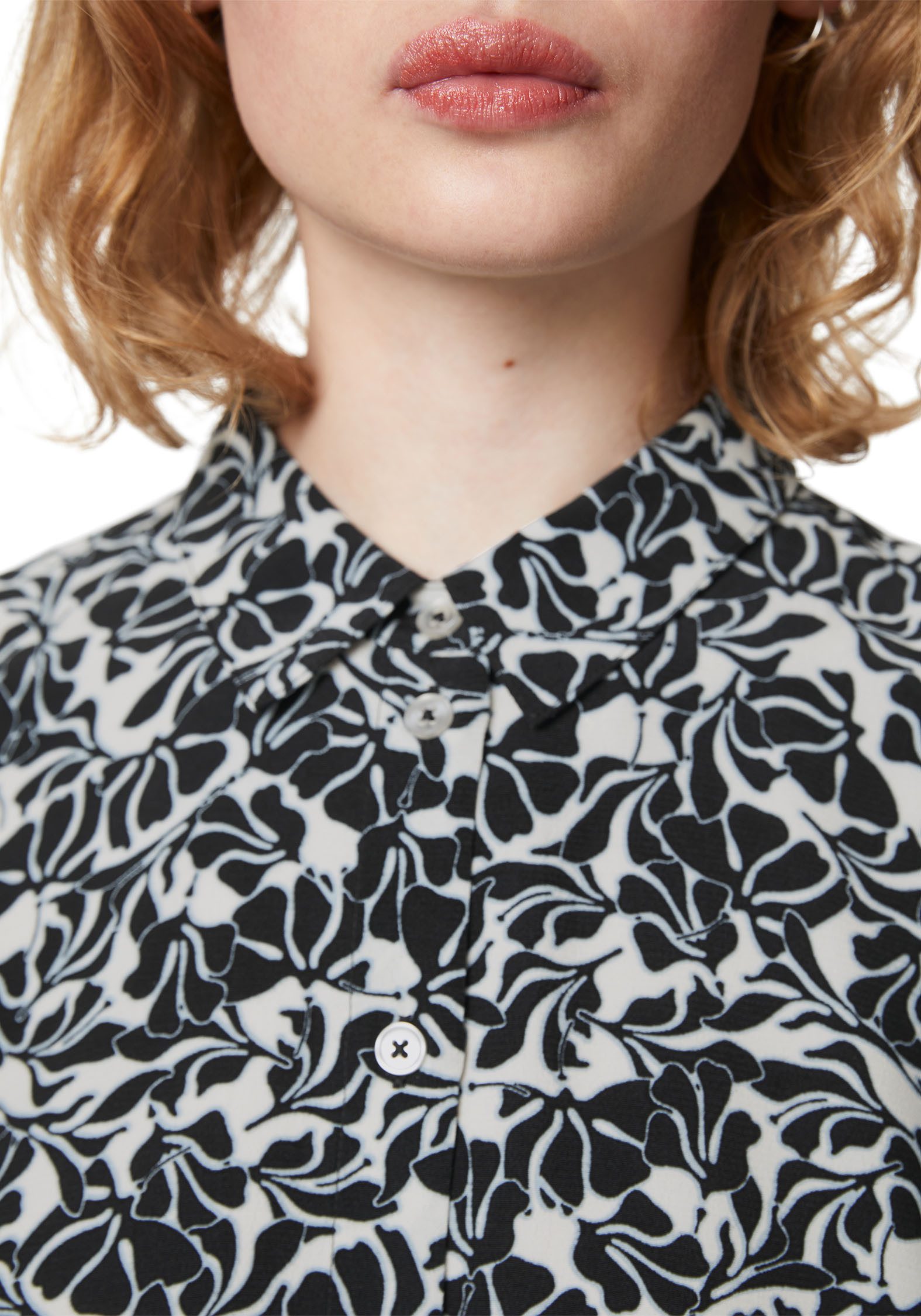 Marc O'Polo DENIM Blouse met korte mouwen