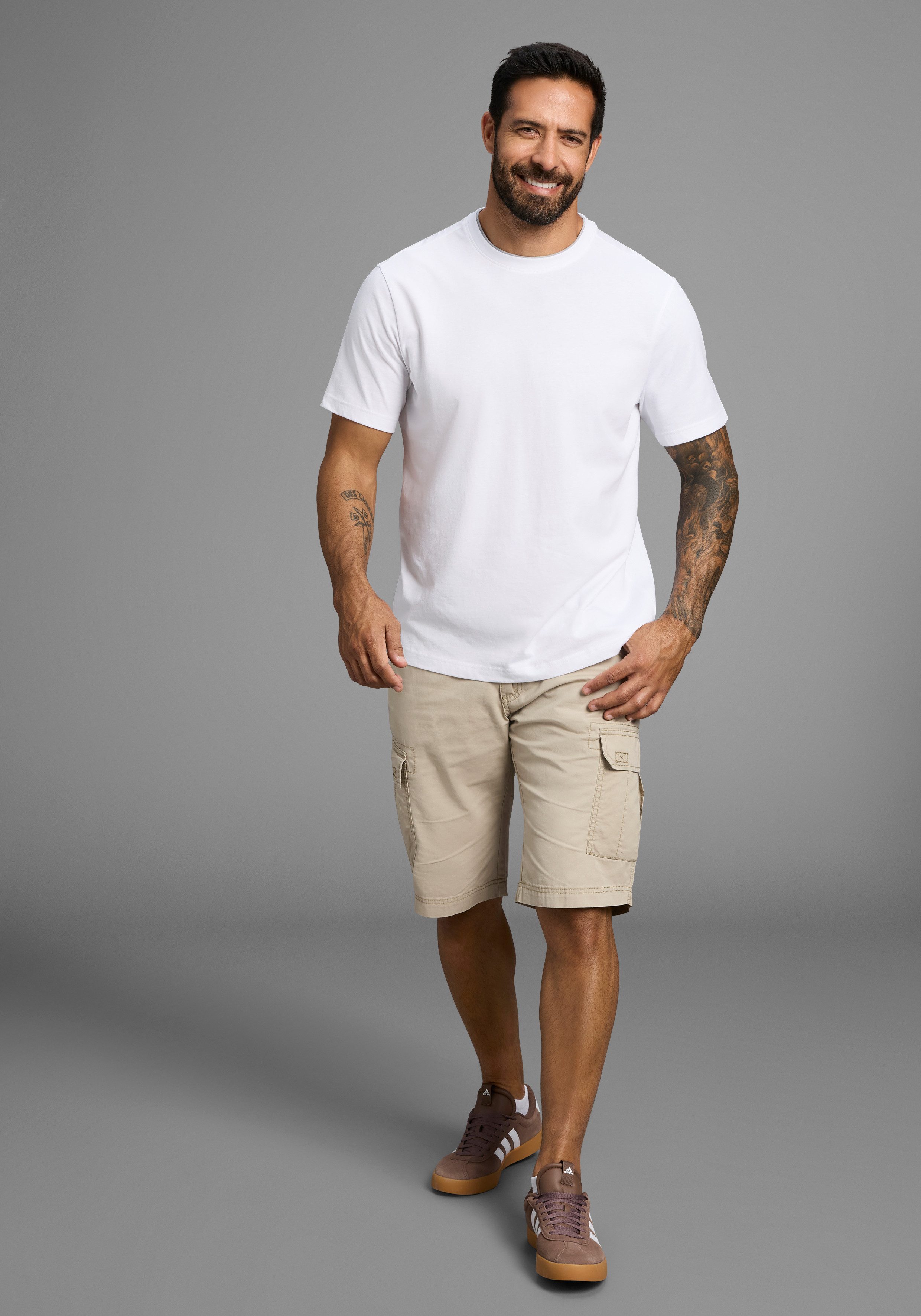 Man's World Shirt met ronde hals Nieuwe collectie! (2 stuks)