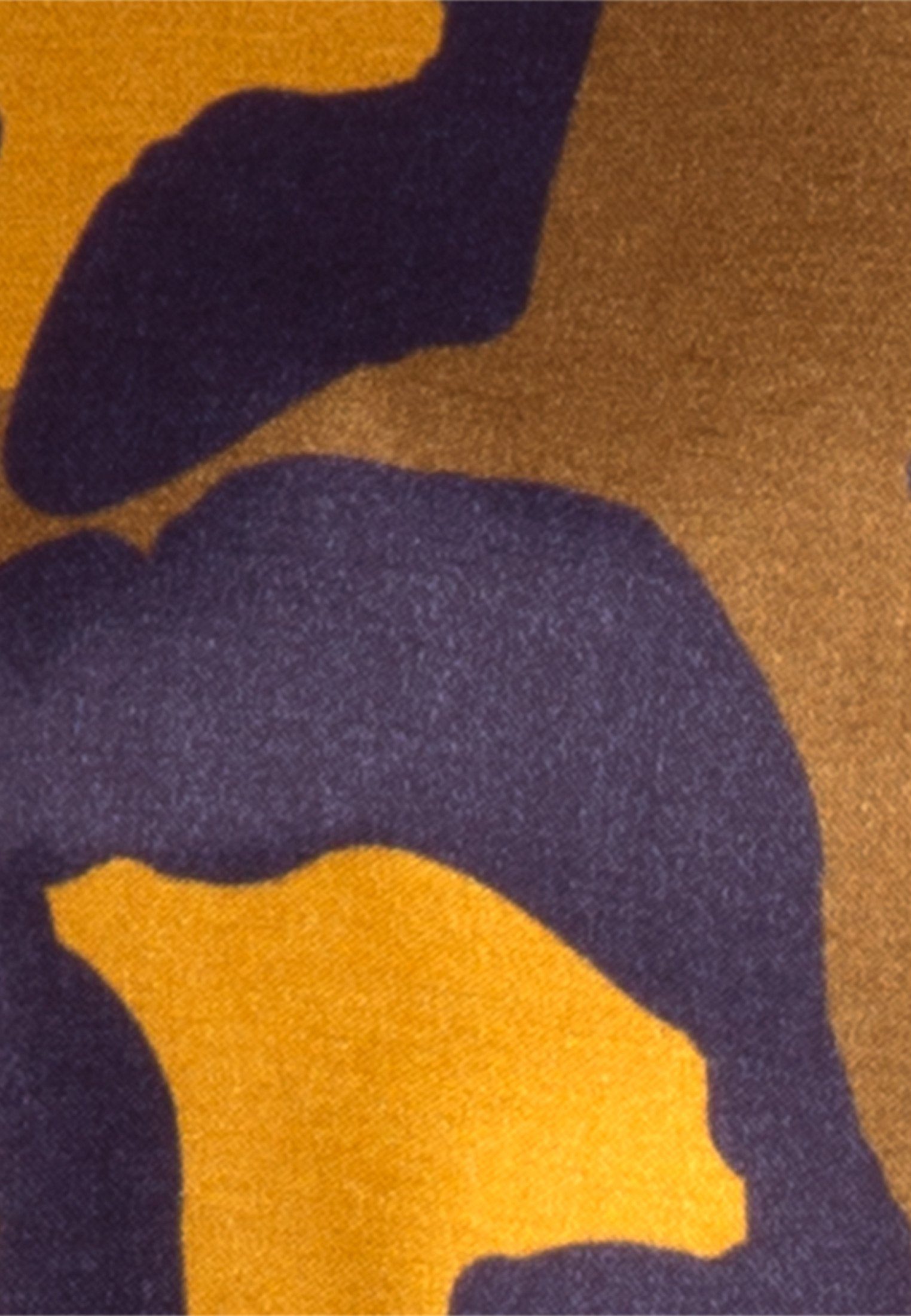 seidensticker Overhemdblouse Zwarte roos Lange mouwen kraag print