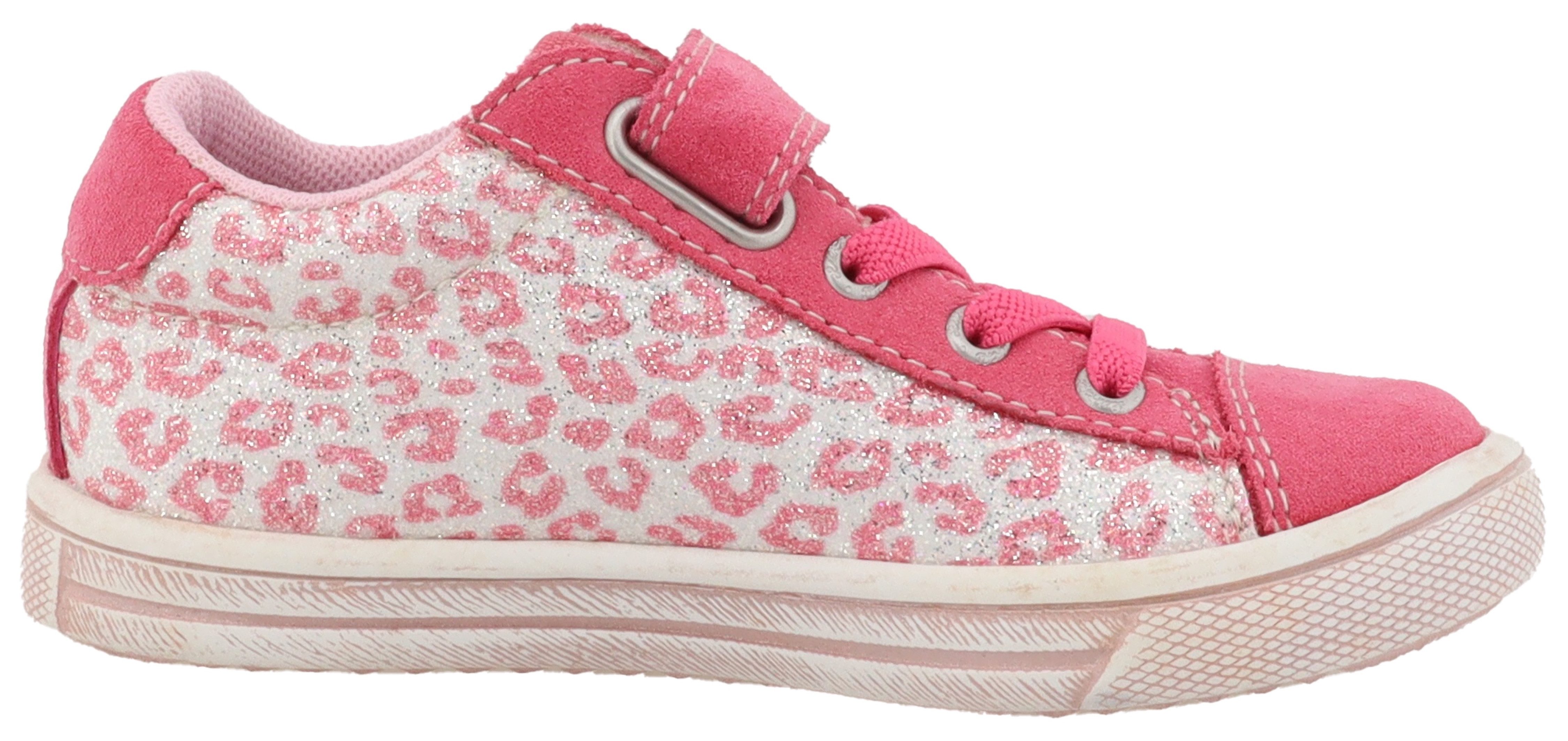 Lurchi Sneakers Salita , veterschoen in dieren-look, maat sjabloon te downloaden