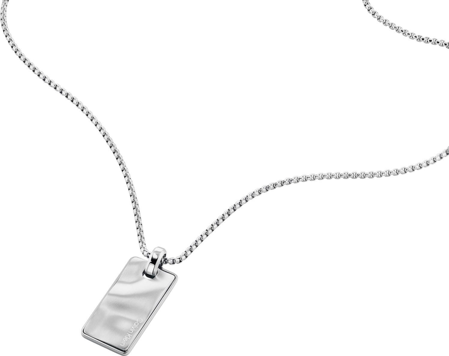 Calvin Klein Edelstalen ketting CK METALLIC WAVES, 35100032, 35100033