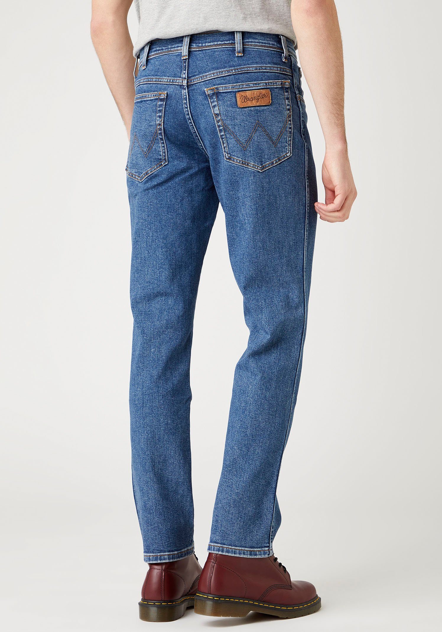 Wrangler Slim fit jeans Texas Slim met elastaan