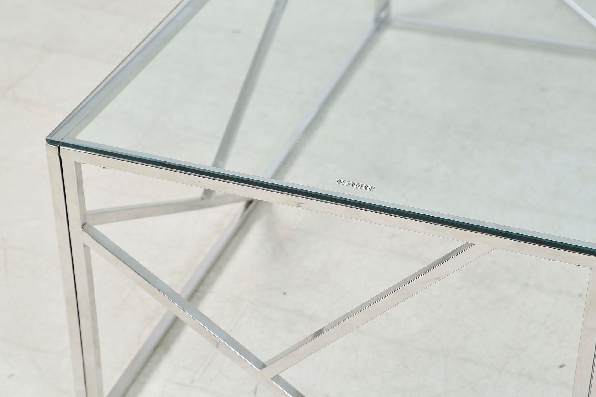 SalesFever Salontafel Frame gemaakt van roestvrij edelstaal