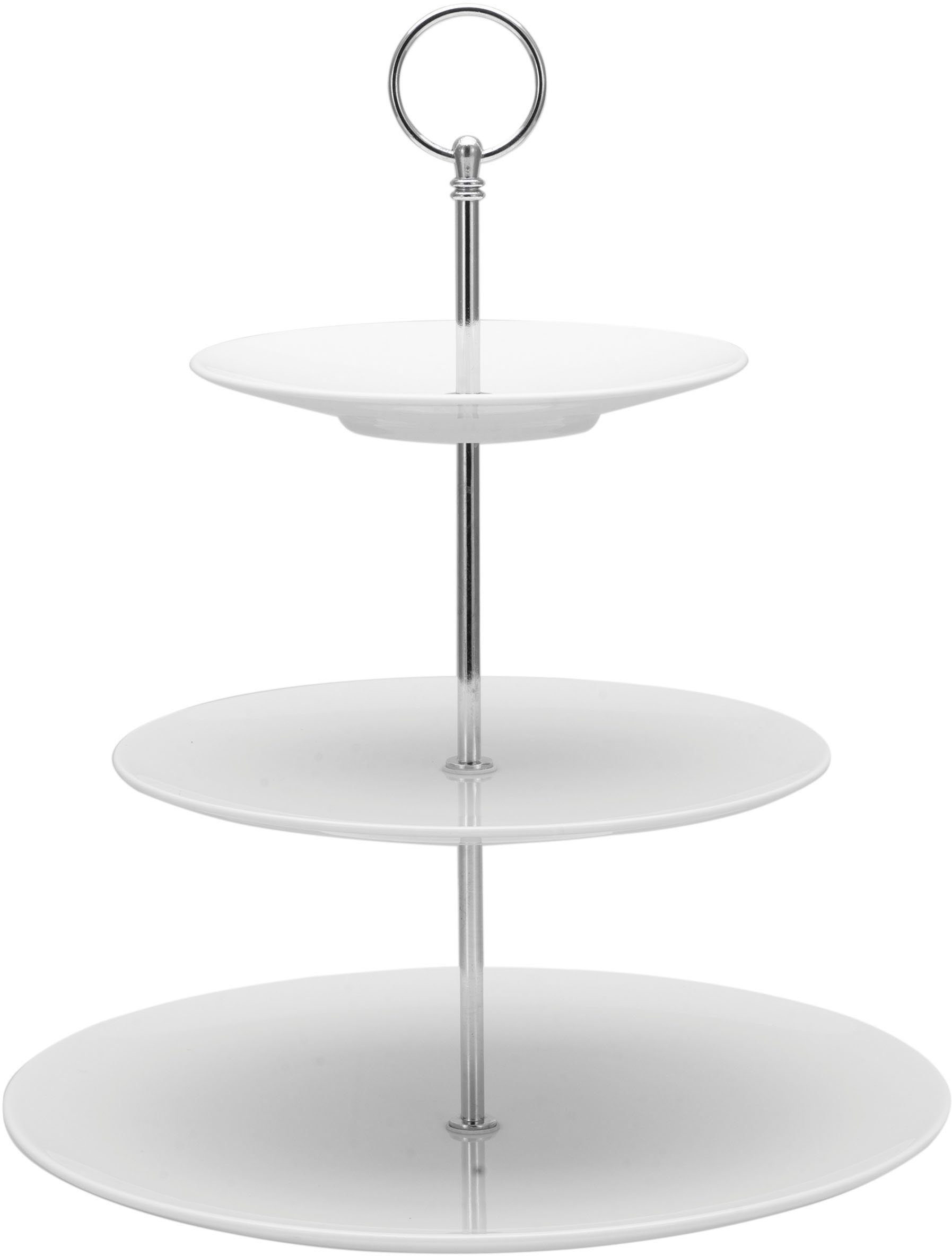 CreaTable Etagère voor het serveren en presenteren, wit