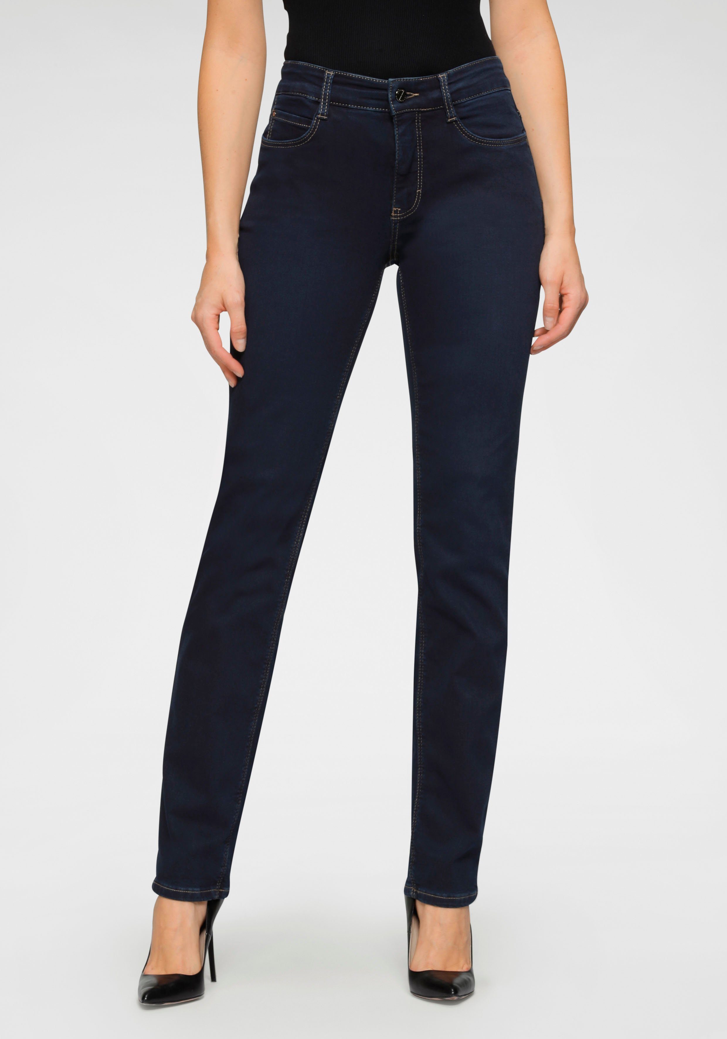 MAC Stretch jeans Dream met stretch voor een perfecte pasvorm dames stretch jeans maat 32 blauw
