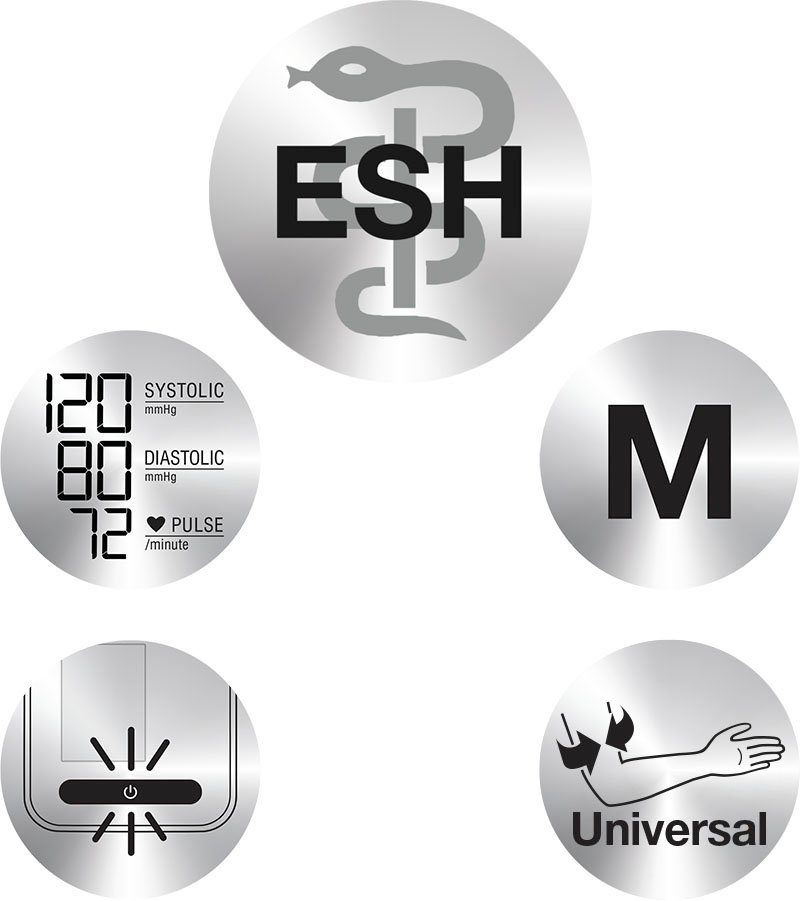 Braun Bovenarm-bloeddrukmeter ExactFit™ 1 BUA5000V1 Universele manchetmaat 22-42 cm