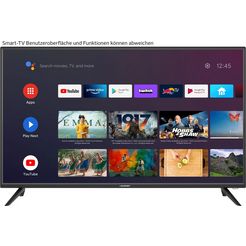 blaupunkt led-tv ba40f4132leb, 101 cm - 40 ", full hd, smart tv - android tv zwart
