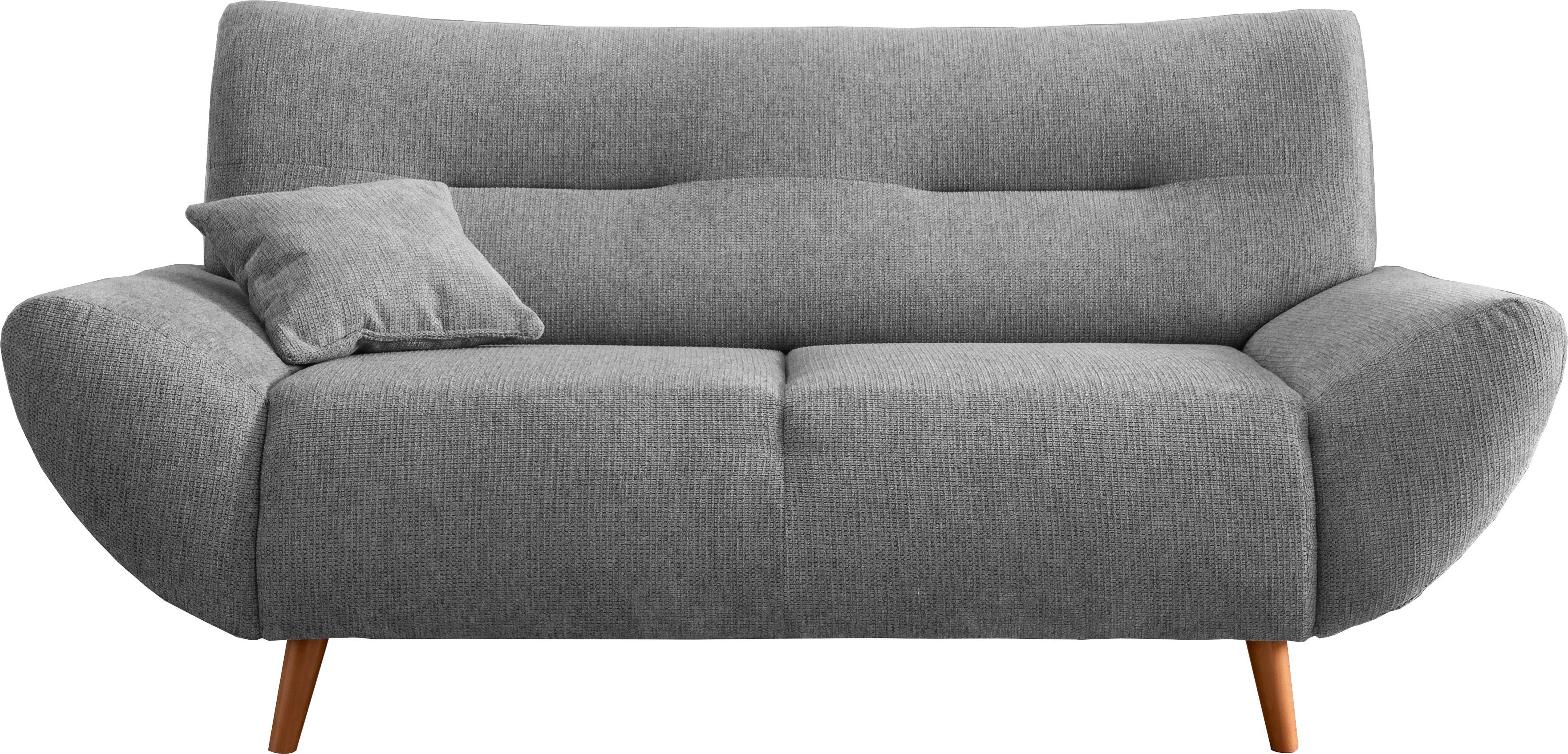 INOSIGN 2-zitsbank Drago elegant en tijdloos, comfortabel, houten voet