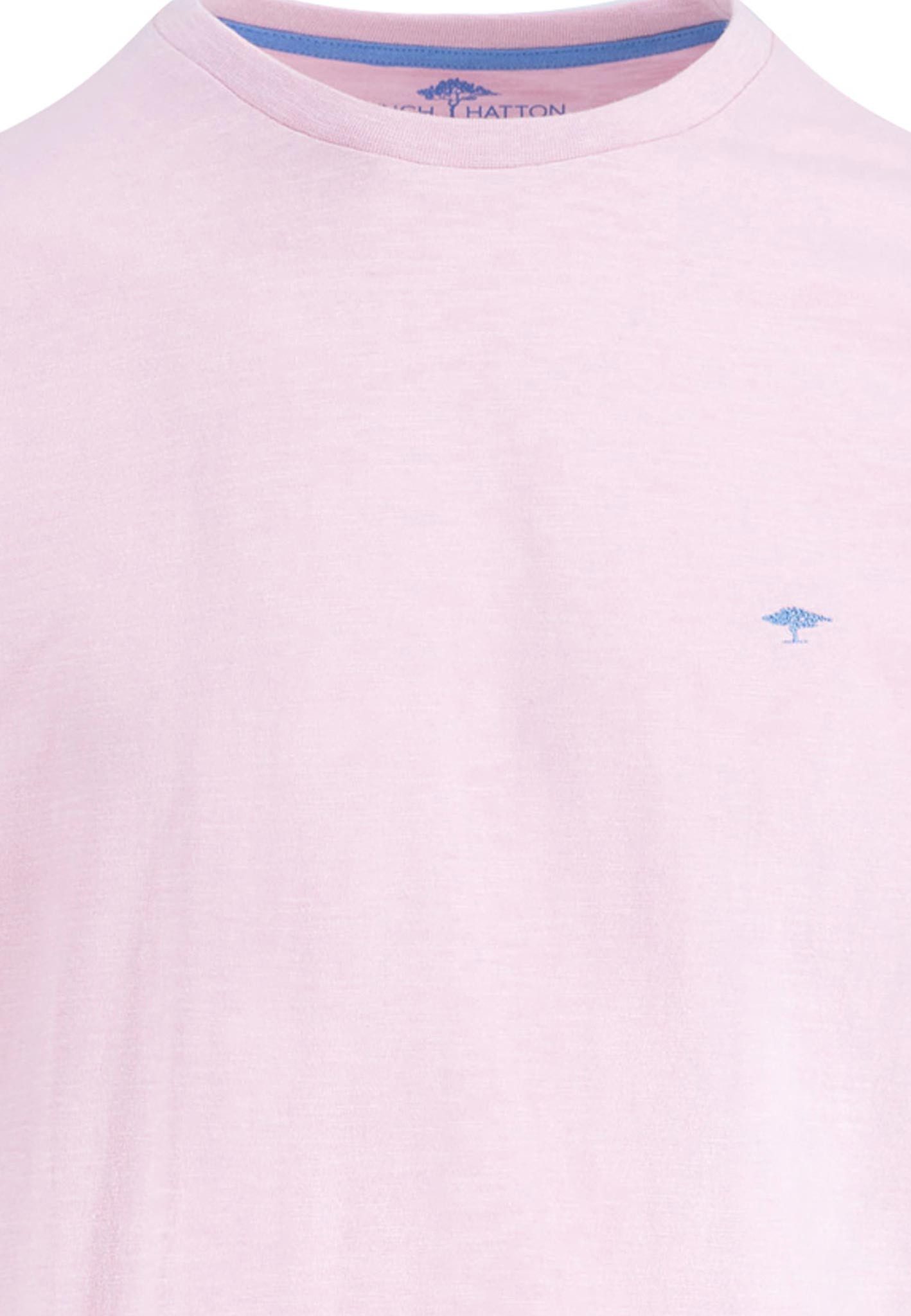 FYNCH-HATTON T-shirt met logoborduursel