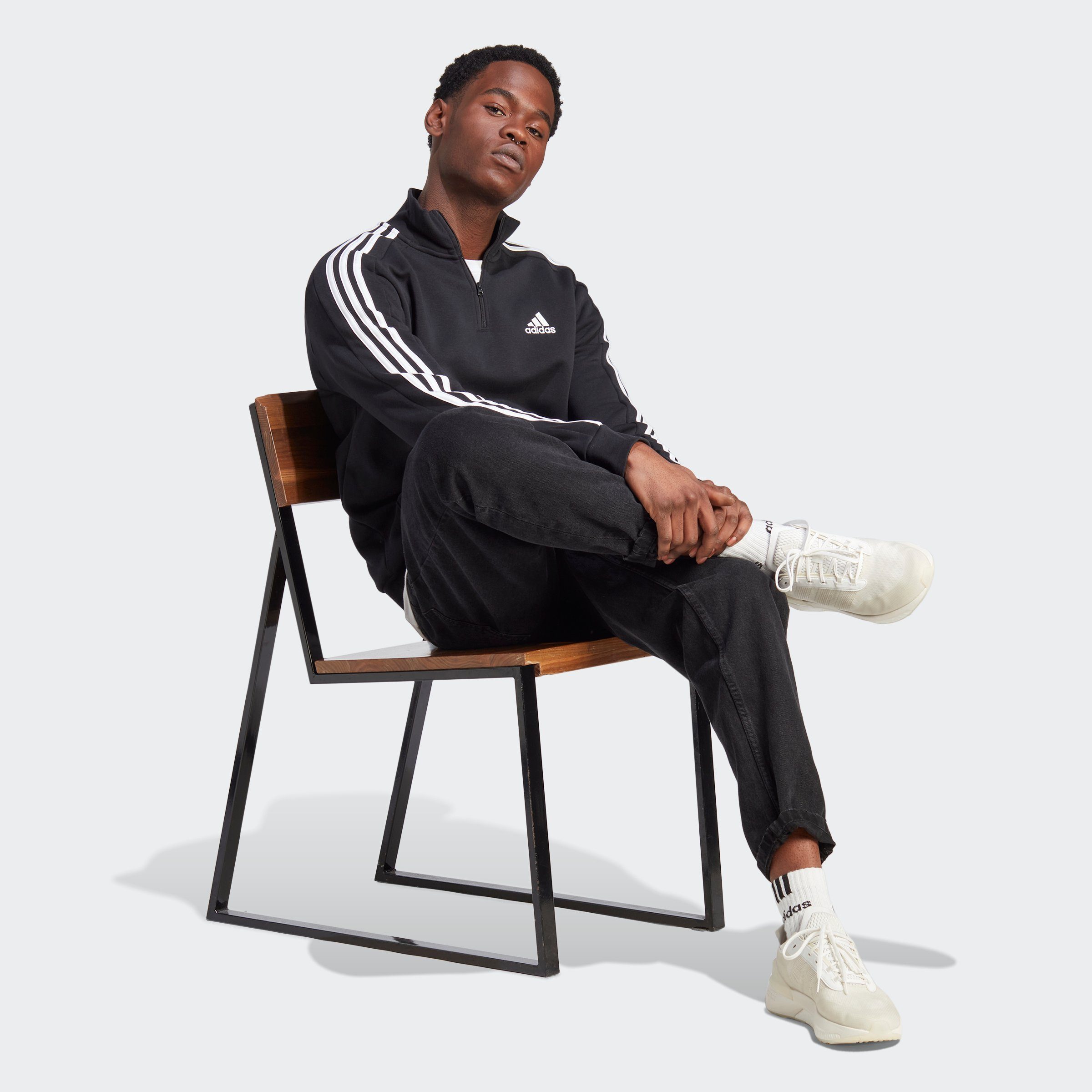 adidas Sportswear Sweatshirt M 3S FL 1/4 Z