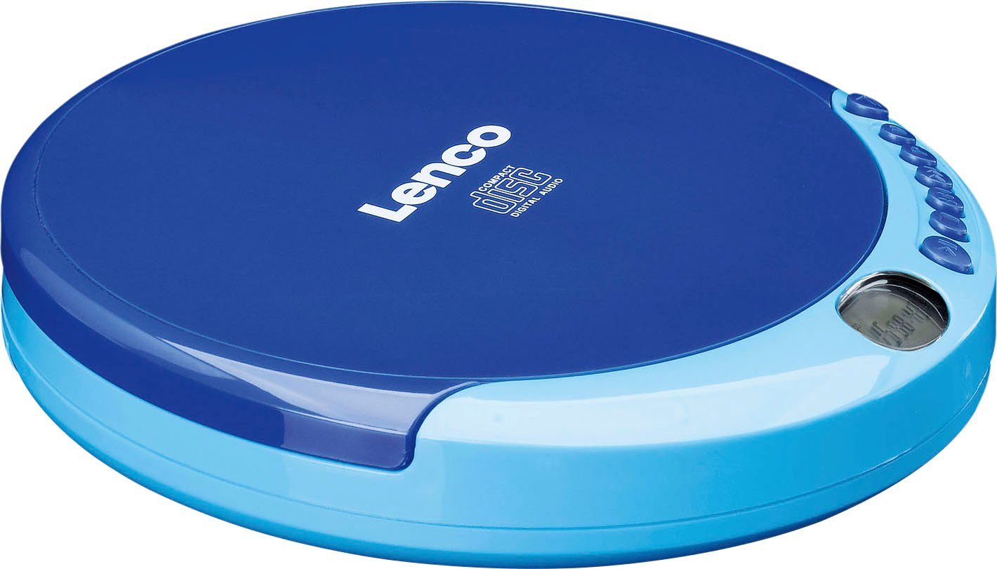 lenco cd-speler cd-011 blauw
