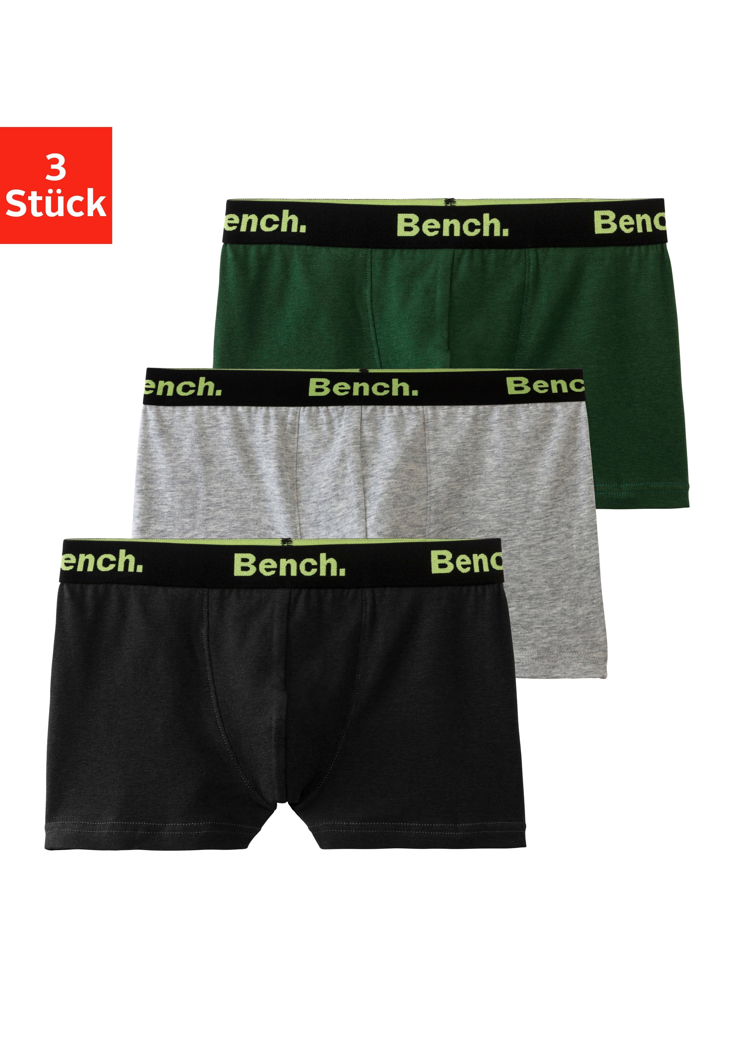 Bench. Boxershort met logo-weefband (set 3 stuks)