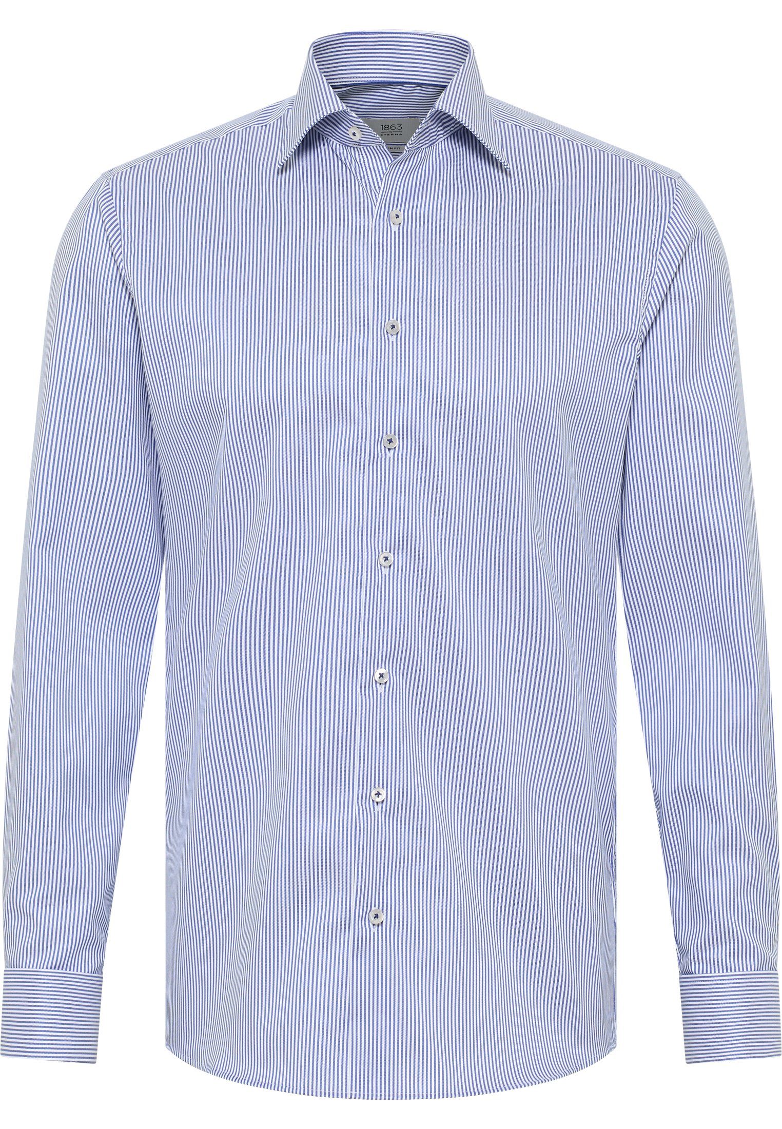 Eterna Overhemd met lange mouwen Slim fit