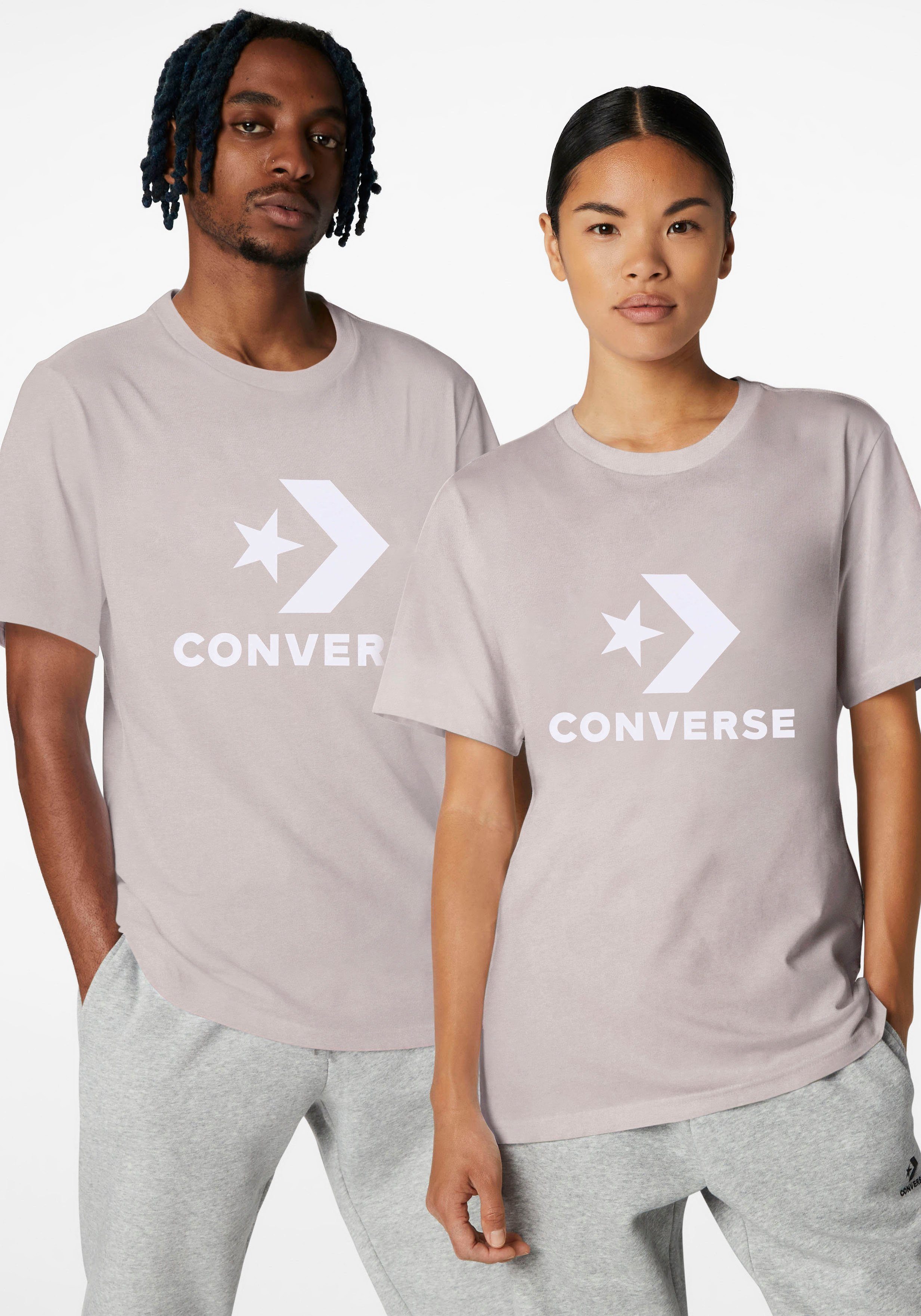 Converse T-shirt UNISEX CONVERSE GO-TO STAR CHEVRON LOGO STANDARD FIT T-SHIRT (1-delig)