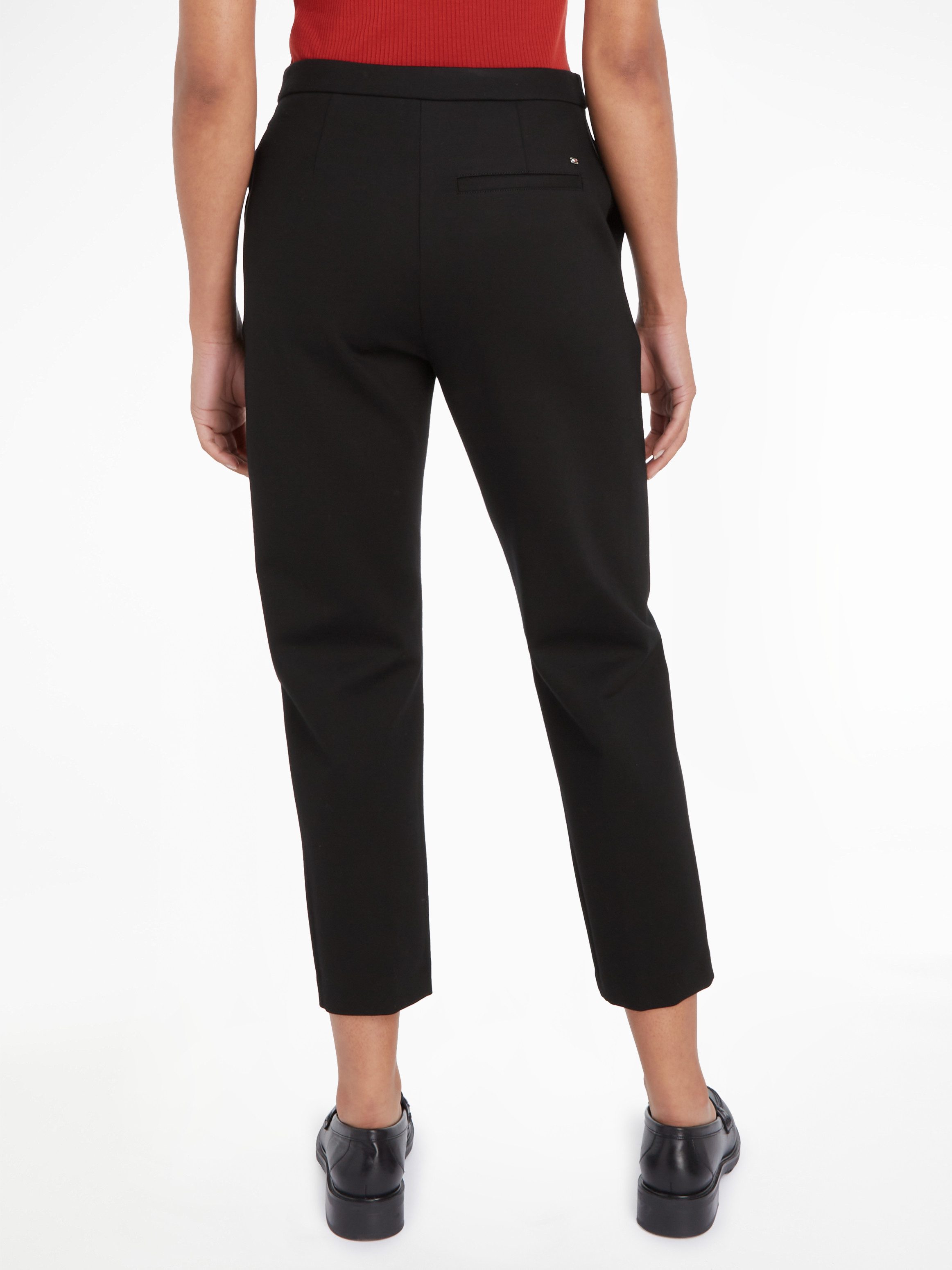 Tommy Hilfiger Geweven broek ELEVATED SLIM STRAIGHT KNIT PANT