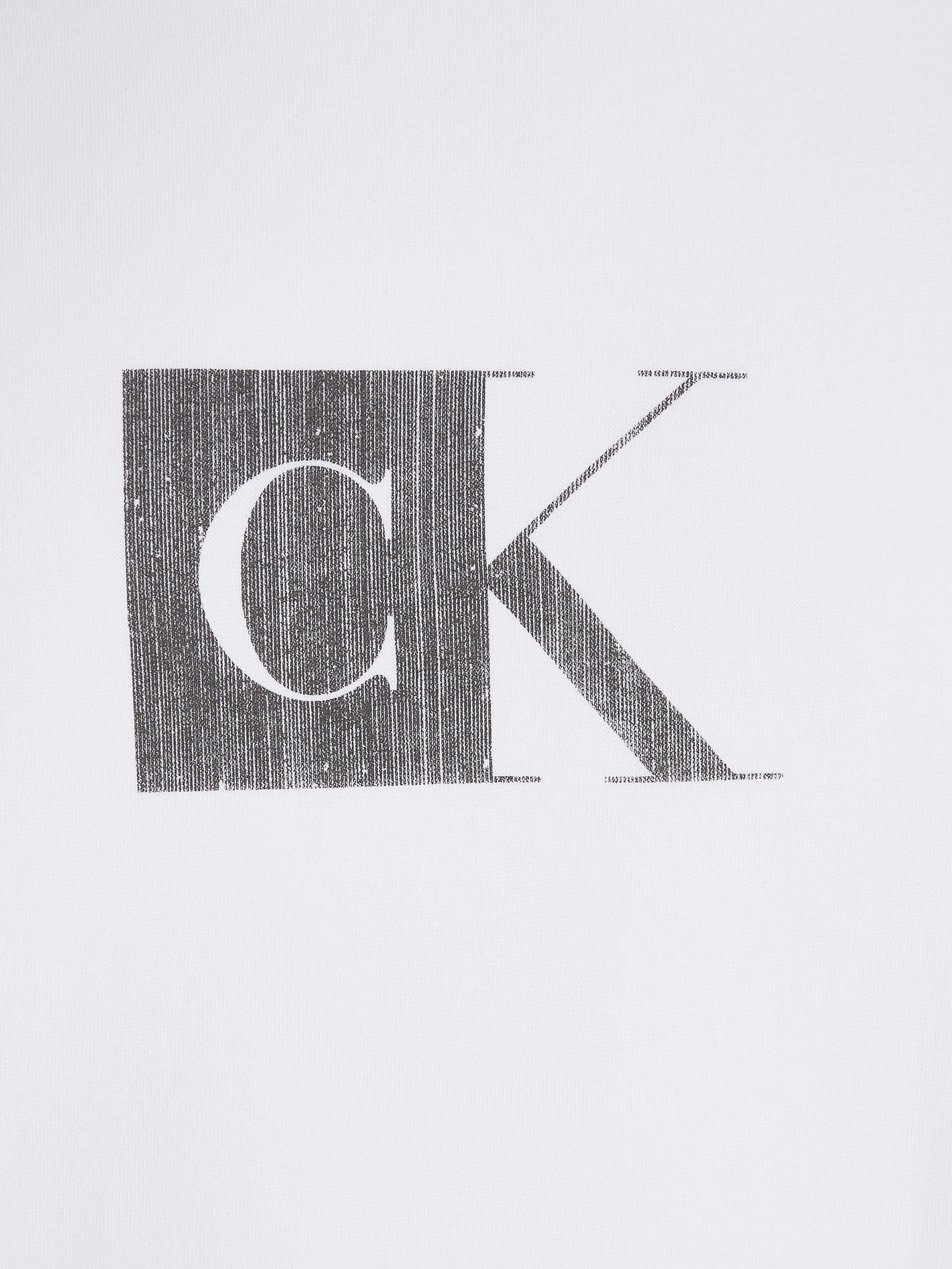 Calvin Klein Sweatshirt OUTLINE MONOLOGO CREW NECK