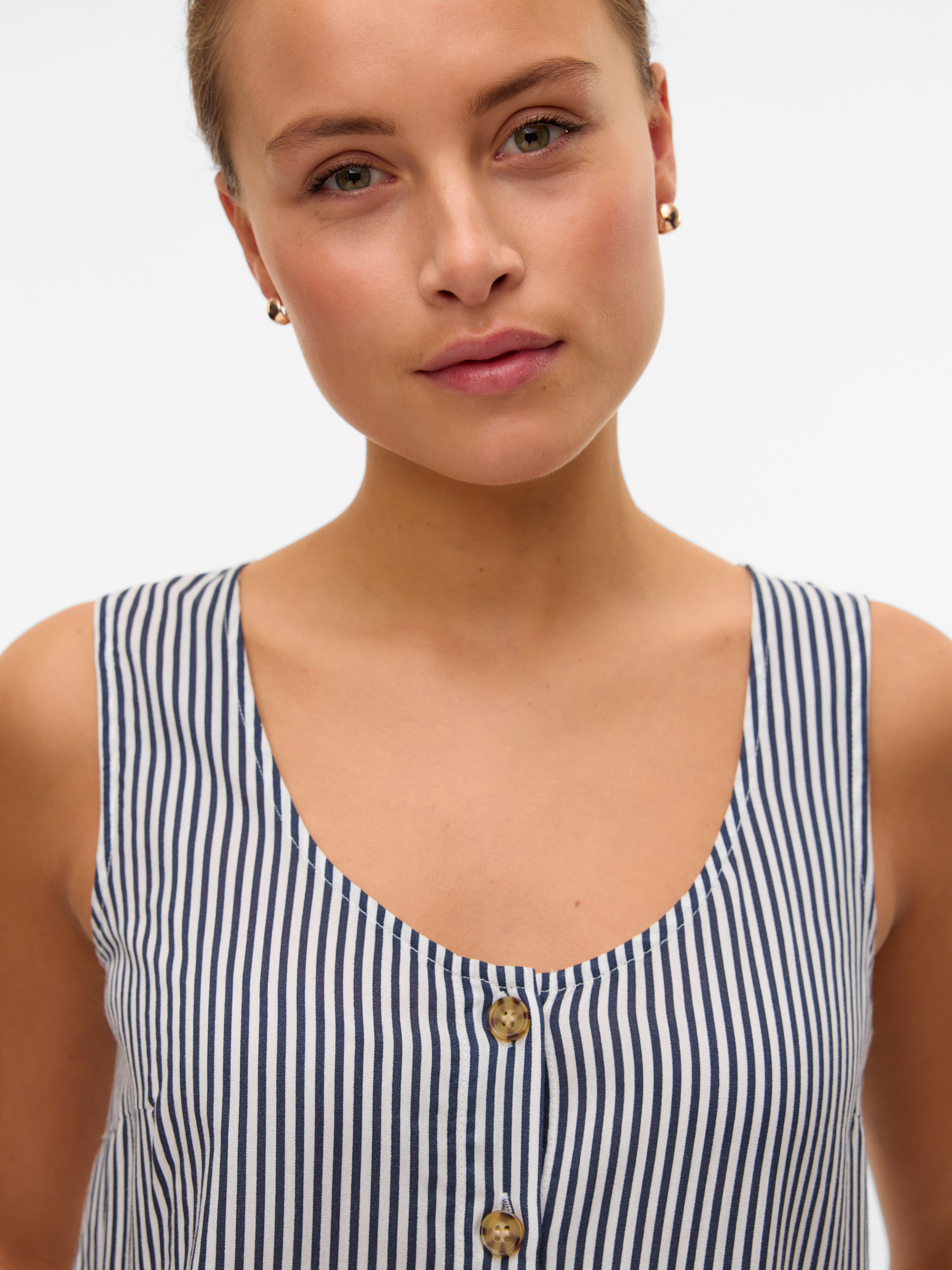 Vero Moda Top VMBUMPY SL SHIRT WVN GA NOOS