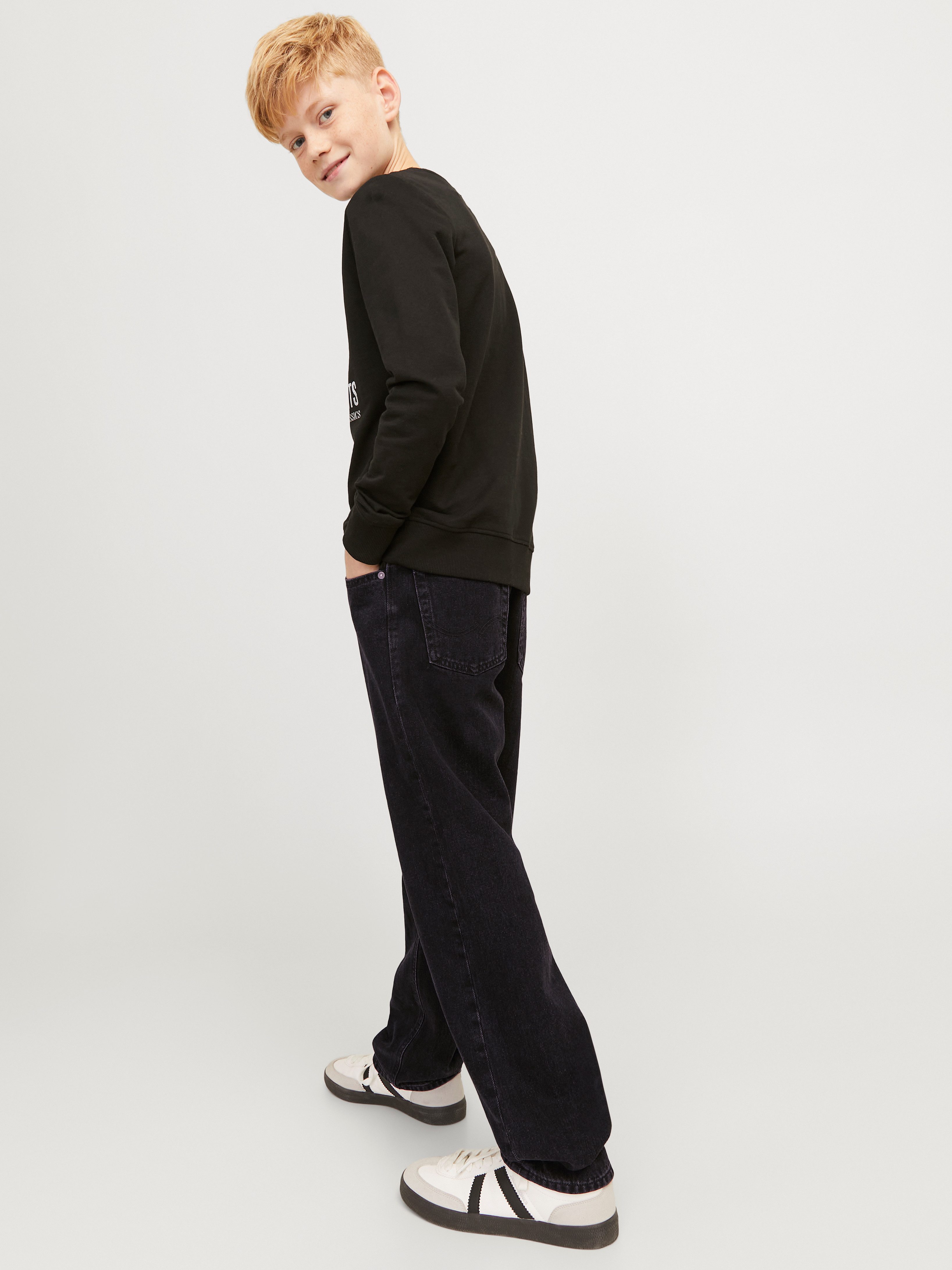 Jack & Jones Junior Loose fit jeans JJICHRIS JJORIGINAL SQ 041 JNR