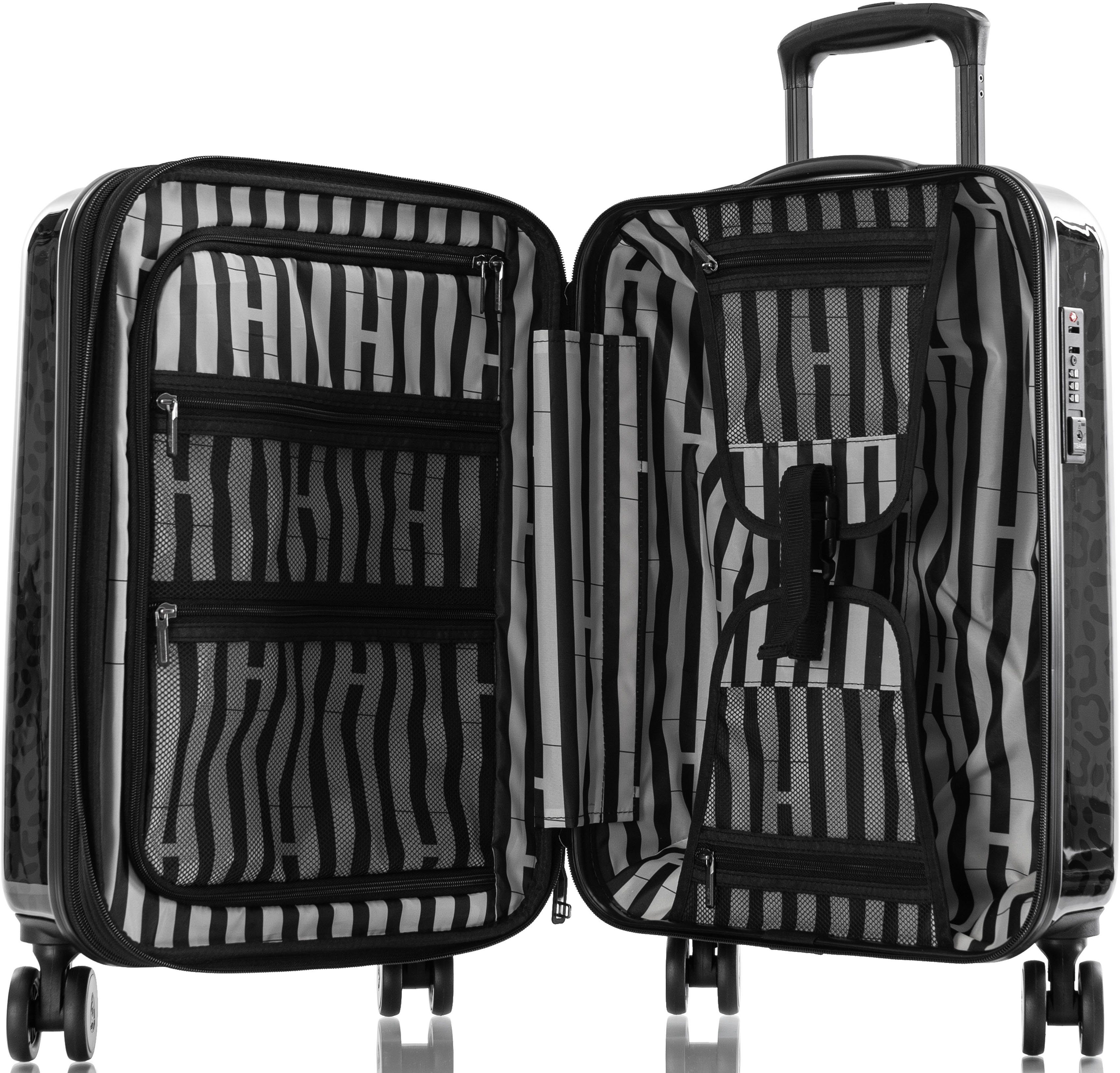 Heys Hardshell-trolley Leopard, 53 cm Heys x Joachim Llambi handbagagekoffer reisbagage
