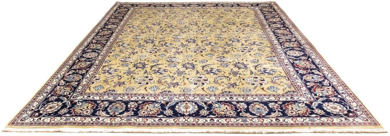 morgenland Wollen kleed Maschad geheel gedessineerd beige chiaro 348 x 248 cm Uniek exemplaar met certificaat