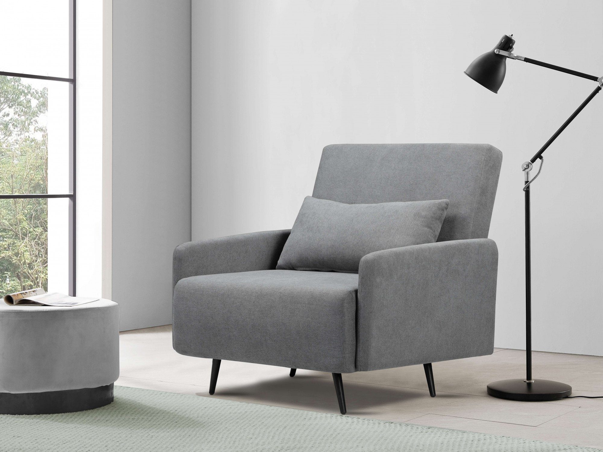 andas Slaapbank LINNEA Daybed met opklapbaar ligoppervlak