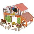 roba speelwereld farm houten multicolor